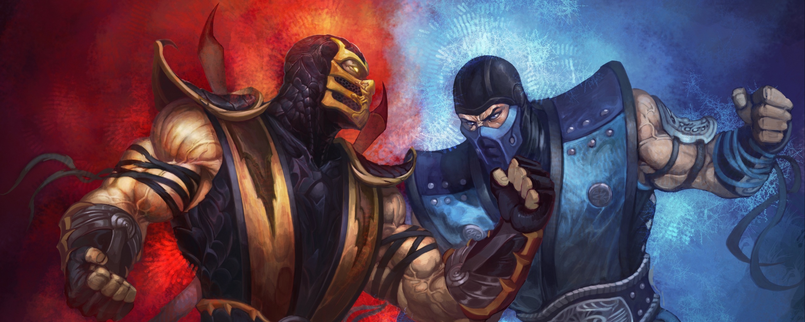 Mortal Kombat, Scorpion (Mortal Kombat) 4K, Sub-Zero (Mortal