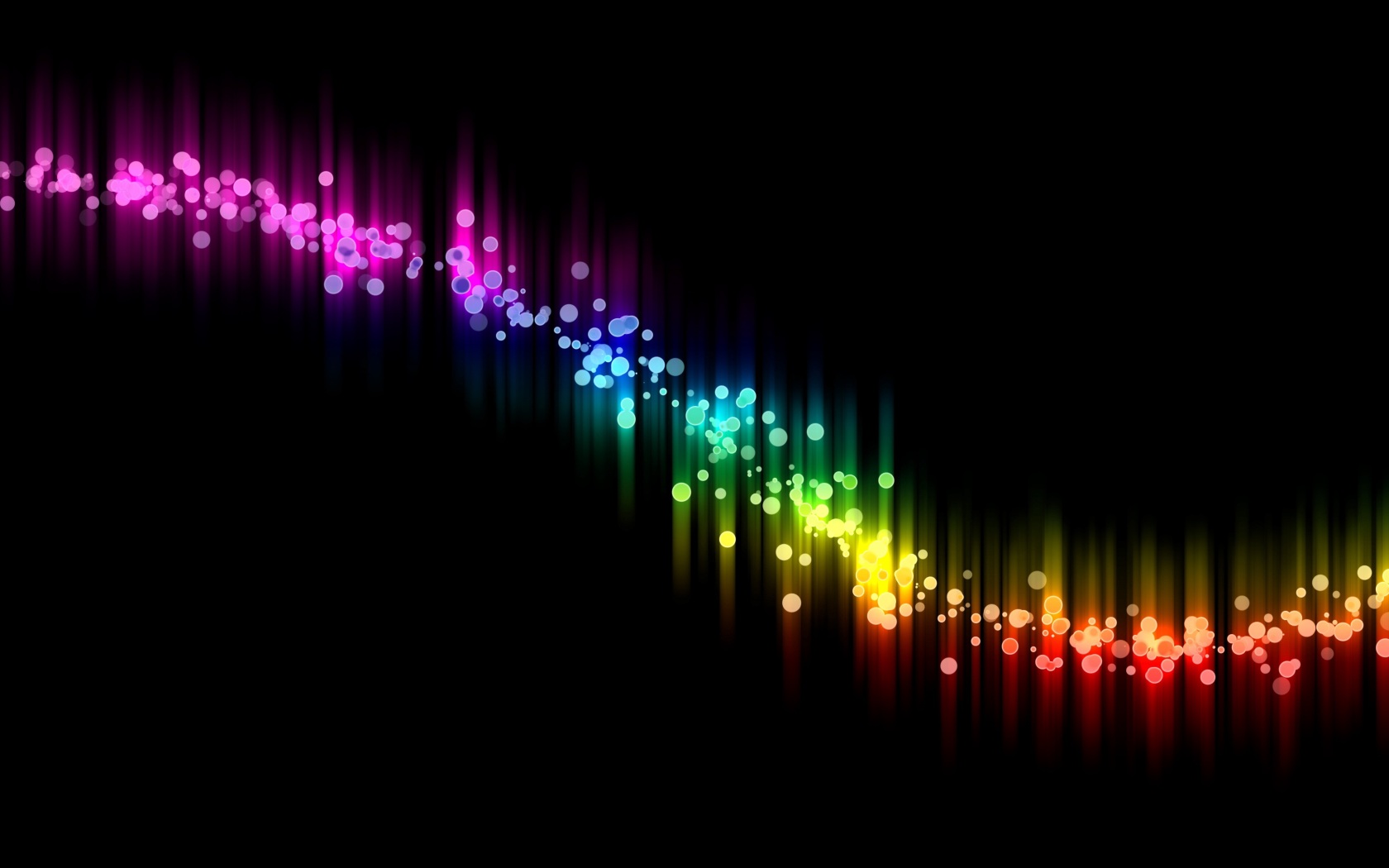 abstract, black, colorful, curve 4k Wallpaper 4K