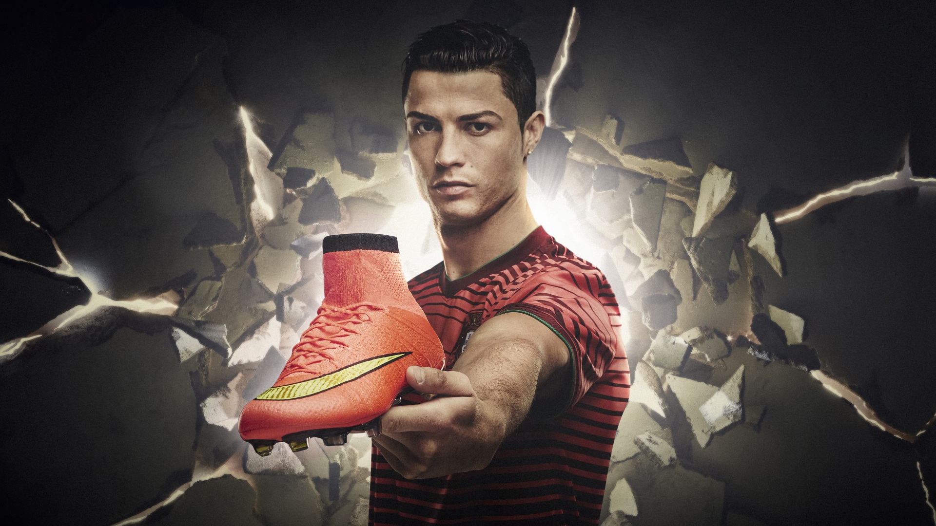 Wallpaper 4k Cristiano Ronaldo Nike Mercurial Football Boots Wallpaper