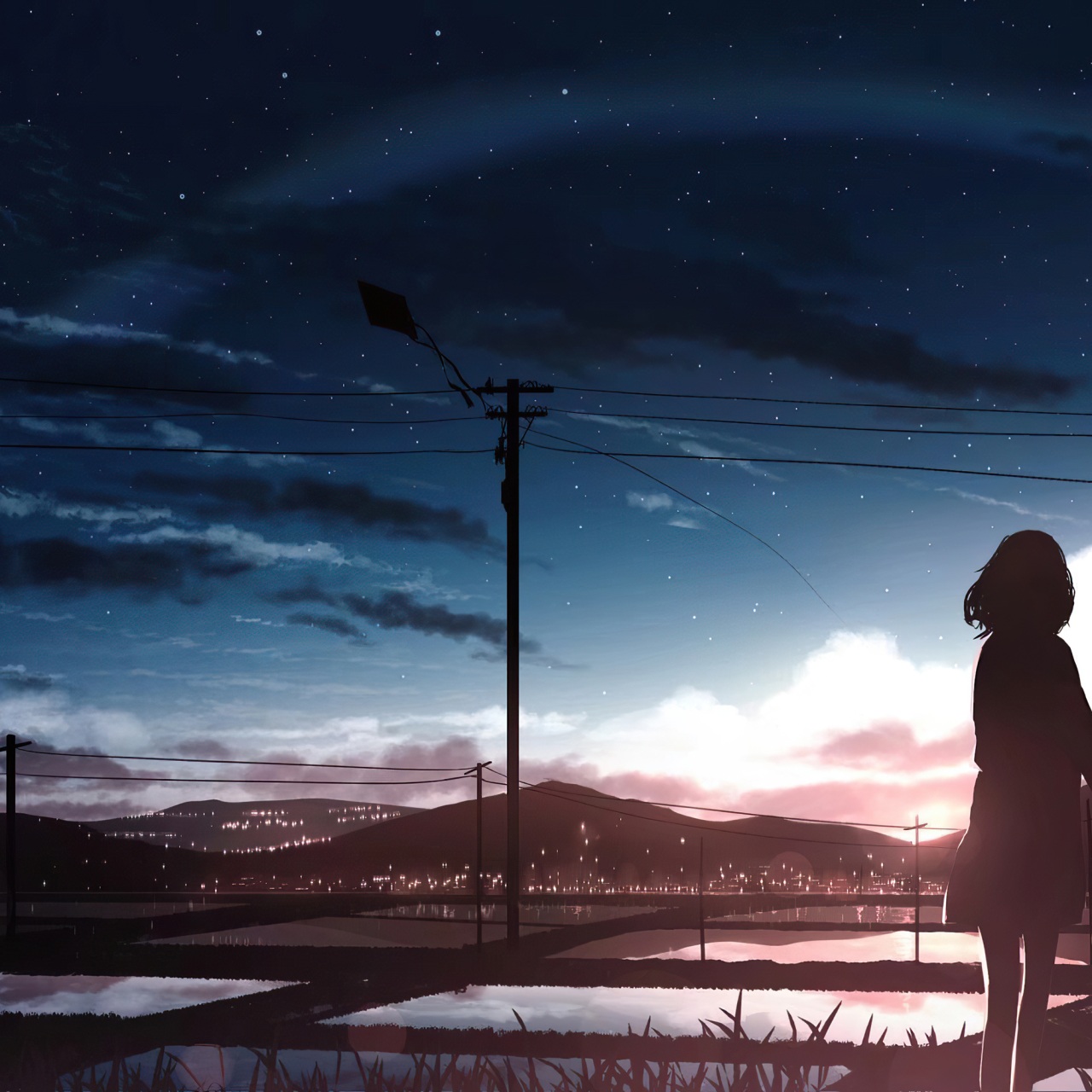 Anime Girl Moescape Alone Standing - 4k Wallpapers - 40.000+ ipad ...
