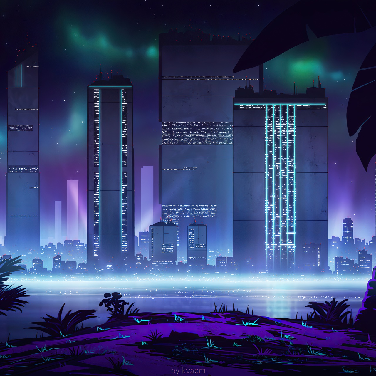 Neon Lights City Cyberpunk 4k Wallpaper 4K