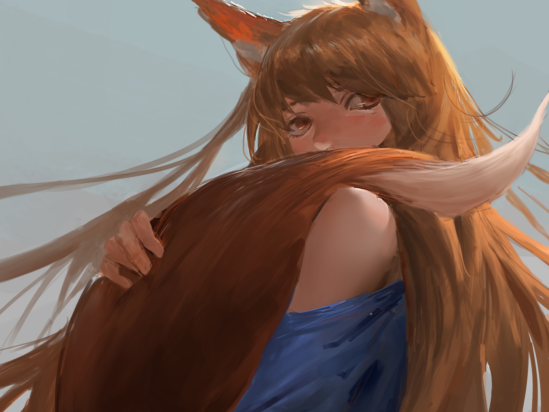 Featured image of post Spice And Wolf Wallpaper 4K Thus begins a story of