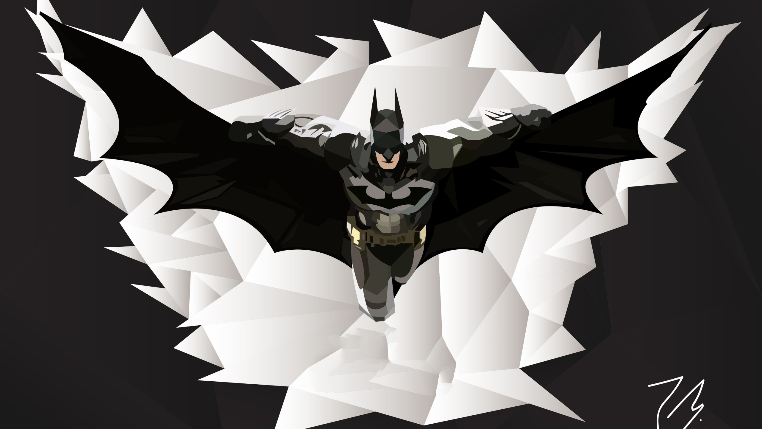Wallpaper 4k Batman Arkham Knight Art 4k Wallpaper