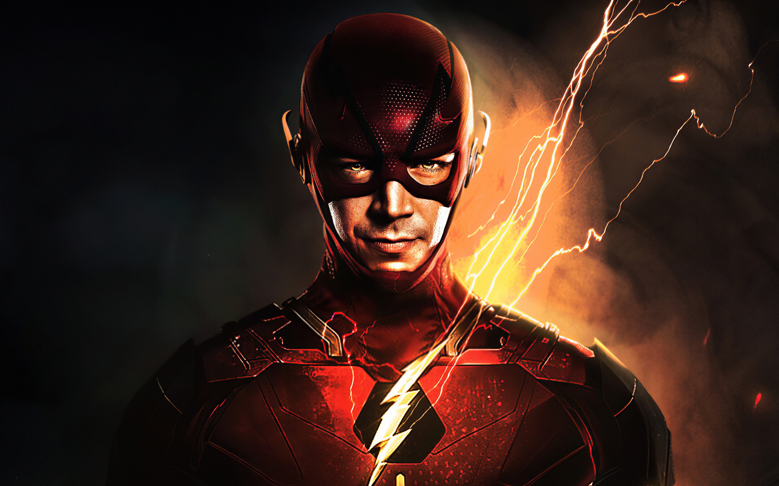 Flash Barry Allen Wallpaper 4K