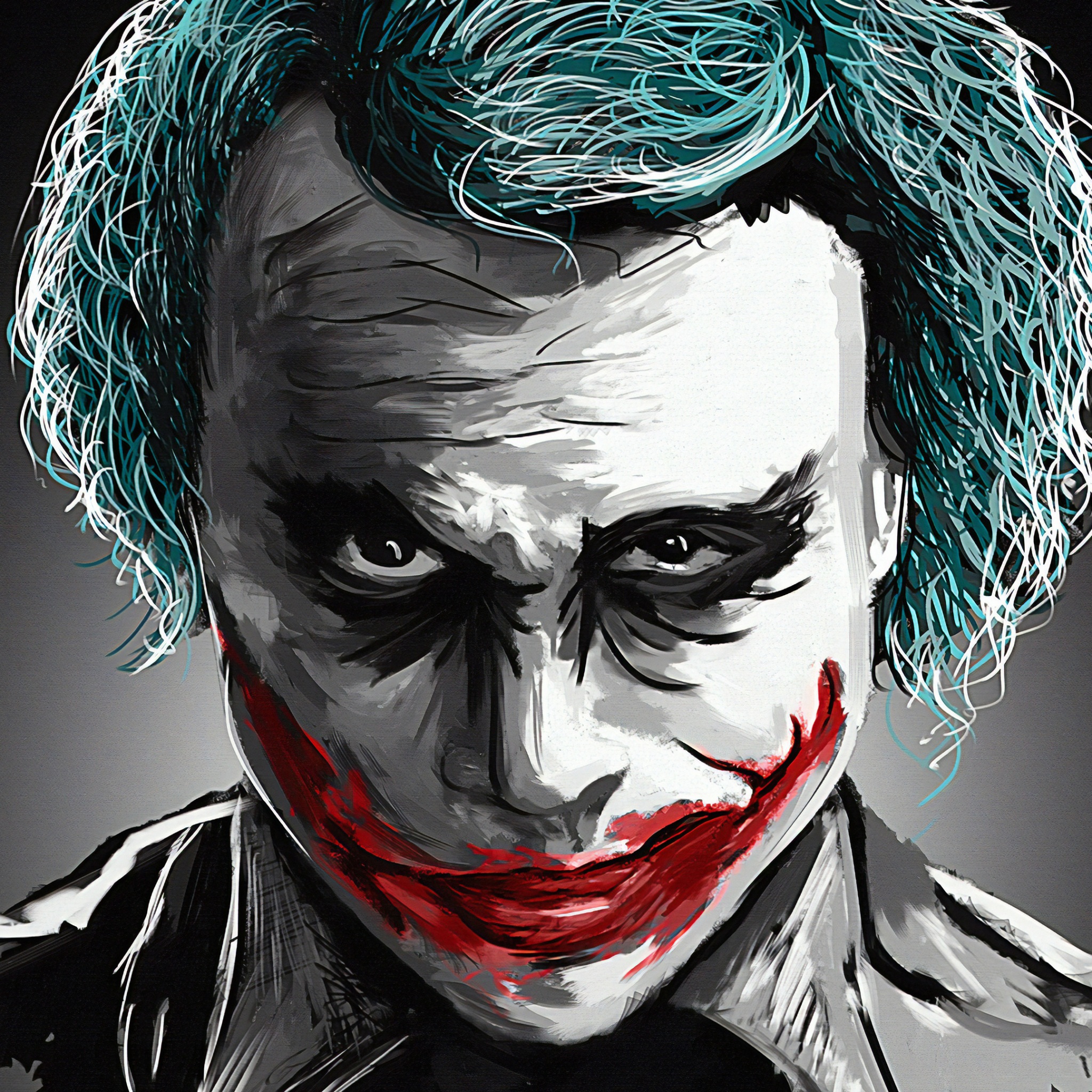Joker Heath Ledger Art - 4k Wallpapers - 40.000+ ipad wallpapers 4k ...