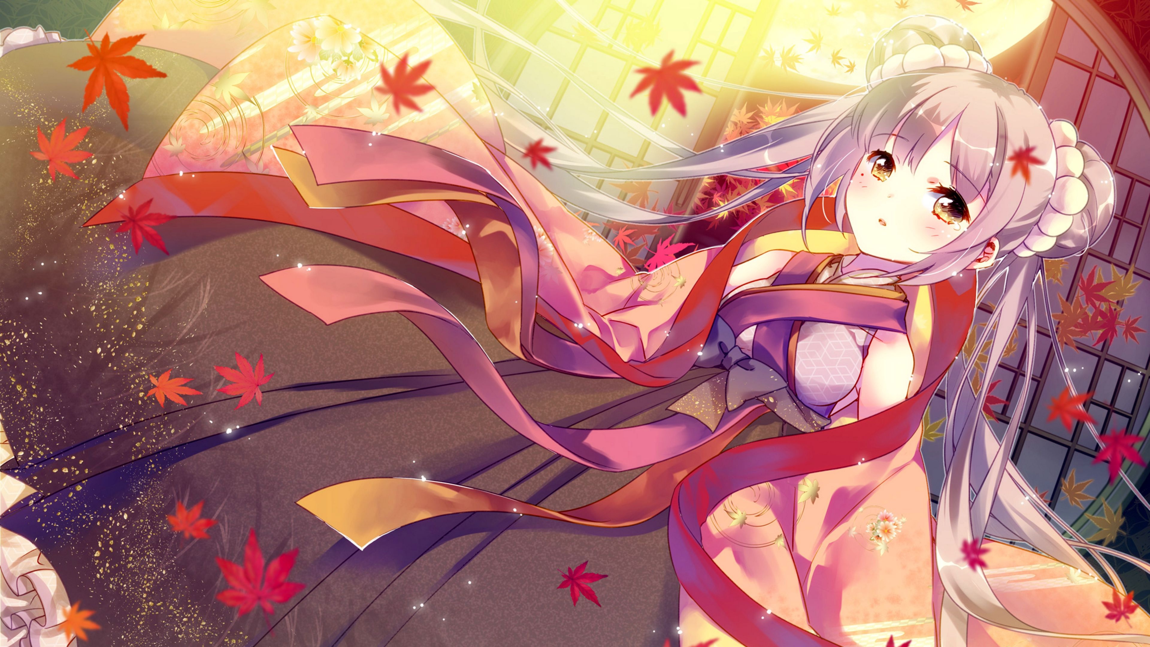 girl, kimono, anime 4k - 4k Wallpapers - 40.000+ ipad wallpapers 4k ...