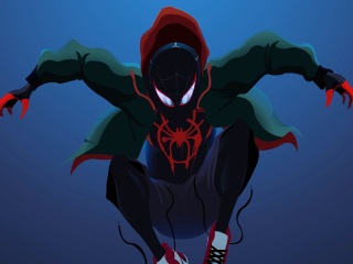 Spider Man Miles Wallpaper 4K