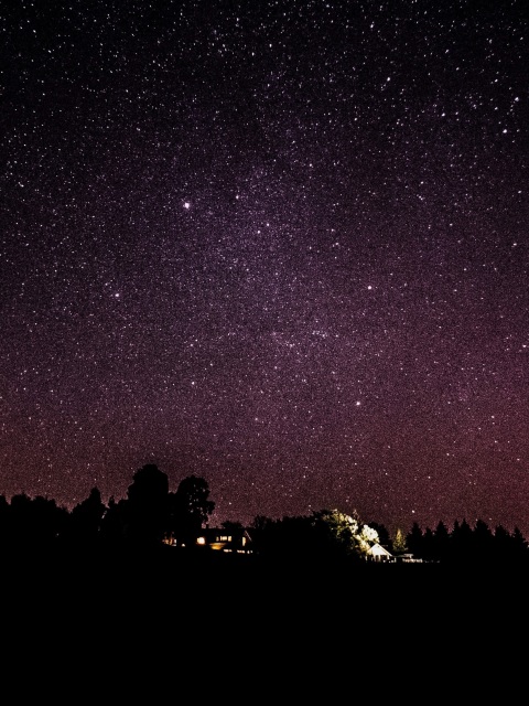 starry sky, night, stars, sky 4k - 4k Wallpapers - 40.000+ ipad ...