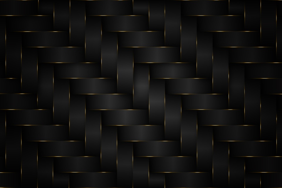 Dark Gold Pattern Wallpaper 4K