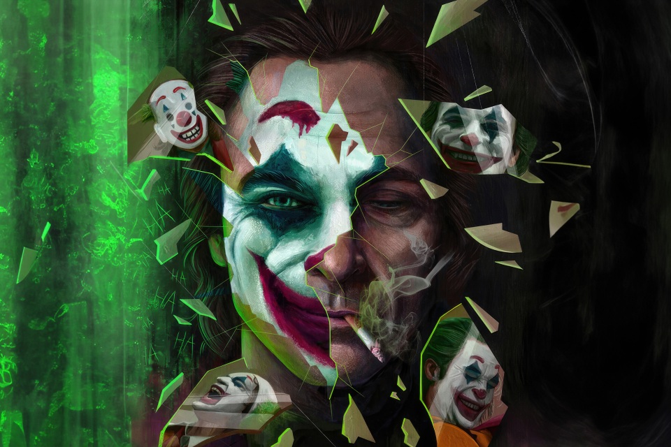 Joker Put On A Happy Face Artwork 4k (3840×2160) - 4k Wallpapers - 40. ...