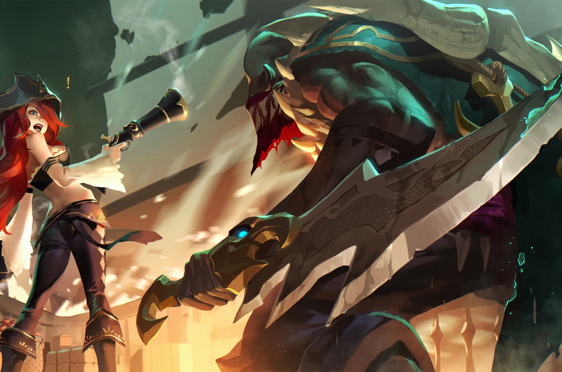 Pyke and Miss Fortune LoL League of Legends lol - 4k Wallpapers - 40. ...