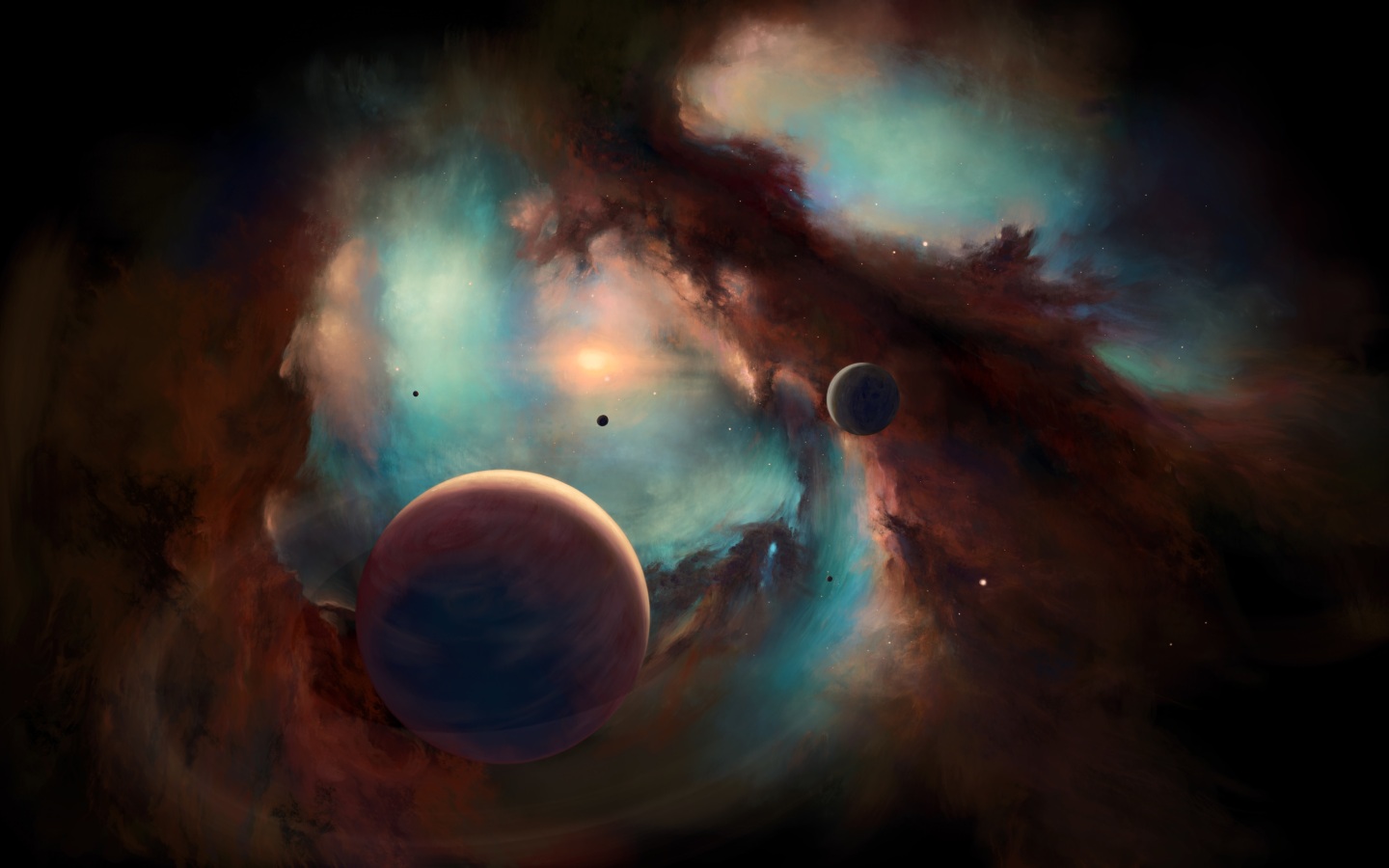 Nebula Space 4k Wallpaper 4K