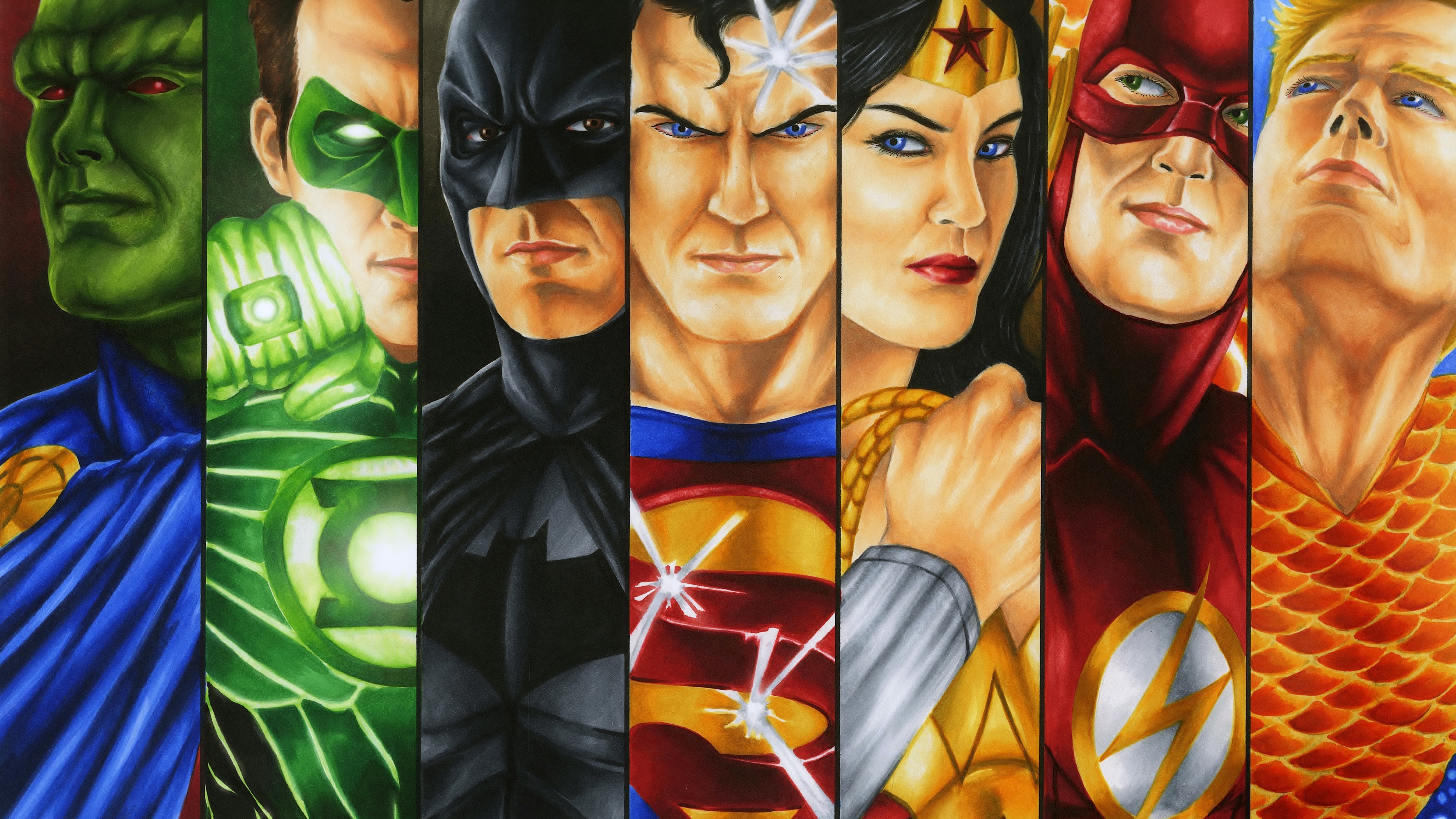 Justice League Heroes Fan art 4k - 4k Wallpapers - 40.000+ ipad ...