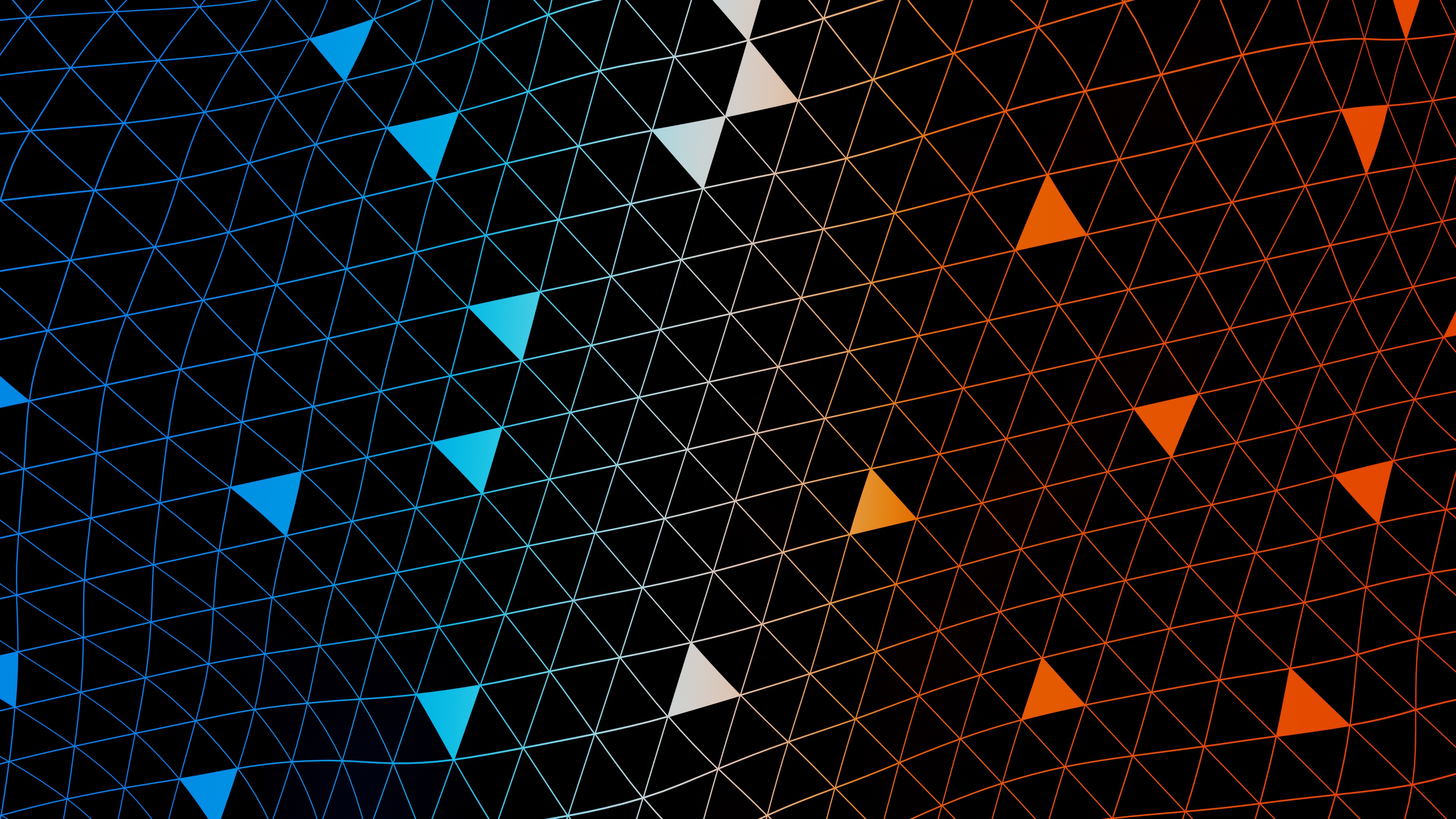 Simple Abstract Triangles 4k Wallpaper 4k