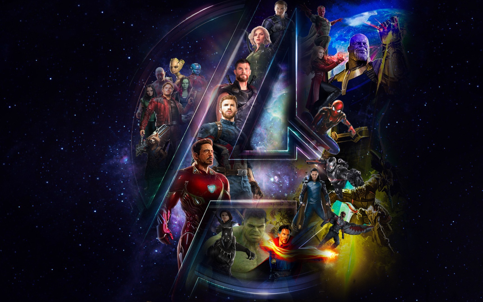 Wallpaper 4k Avengers Infinity War Fan art Wallpaper