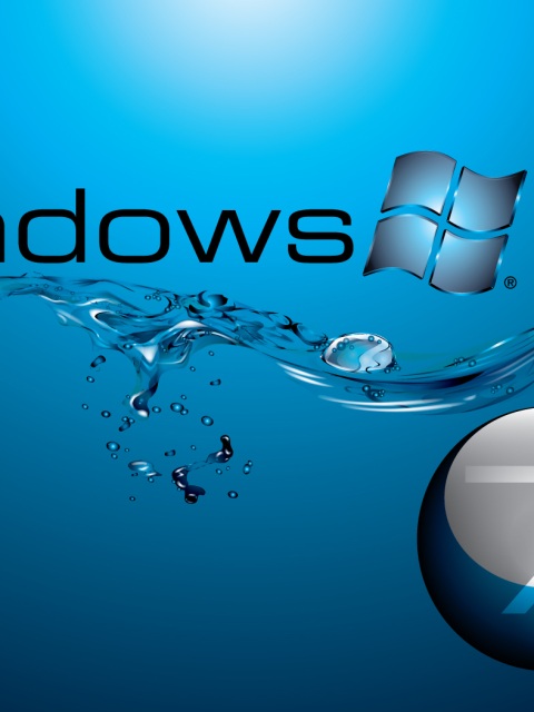 Wallpaper 4k Windows 7 in Water Flow Wallpaper