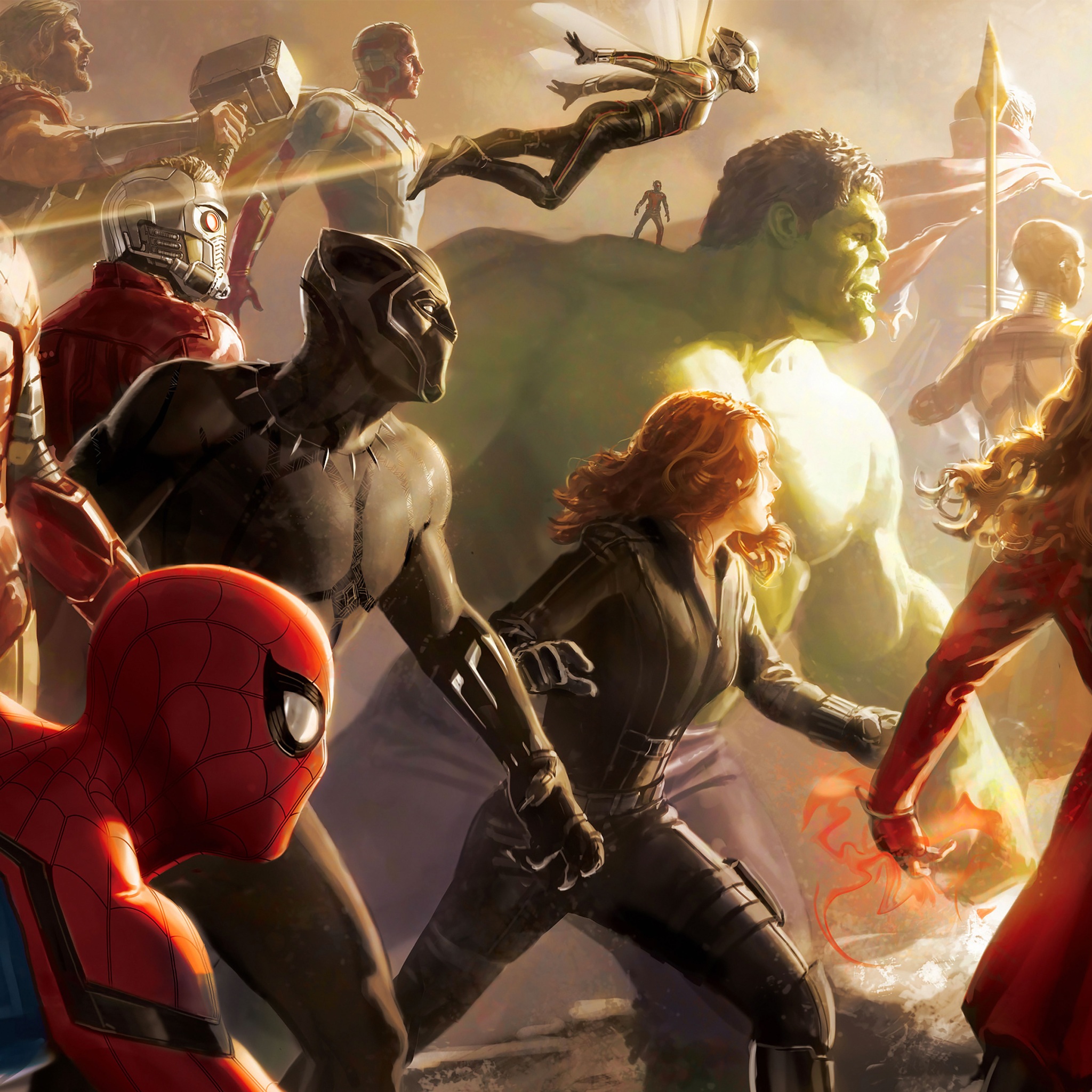 Wallpaper 4k Avengers Infinity War Artwork 4K 8K Wallpaper