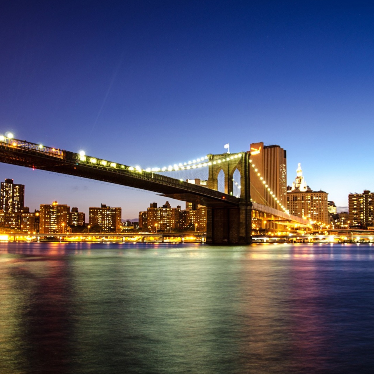 Brooklyn Bridge In New York Wallpaper 4K
