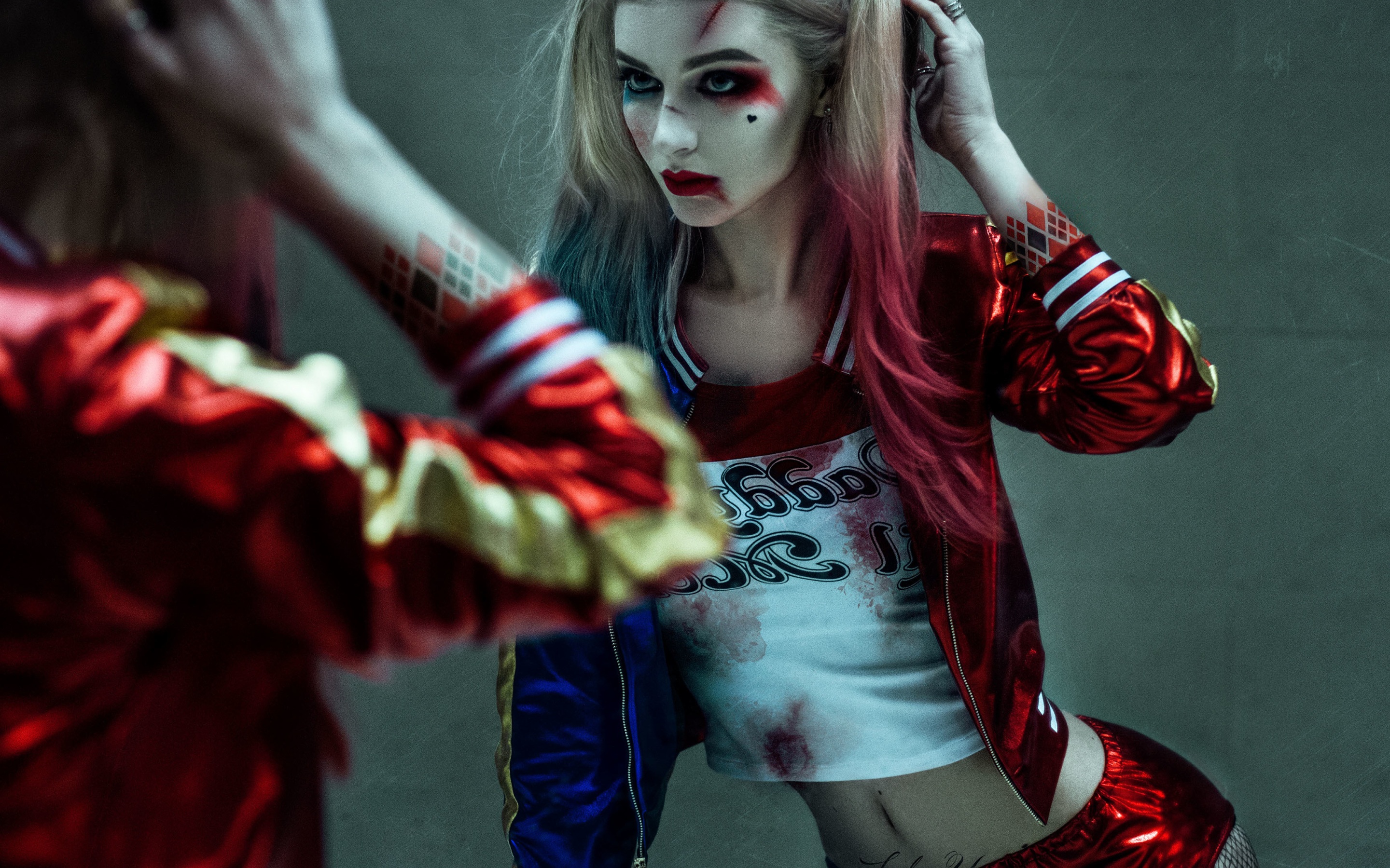 Cosplay Harley Quinn Wallpaper 4K