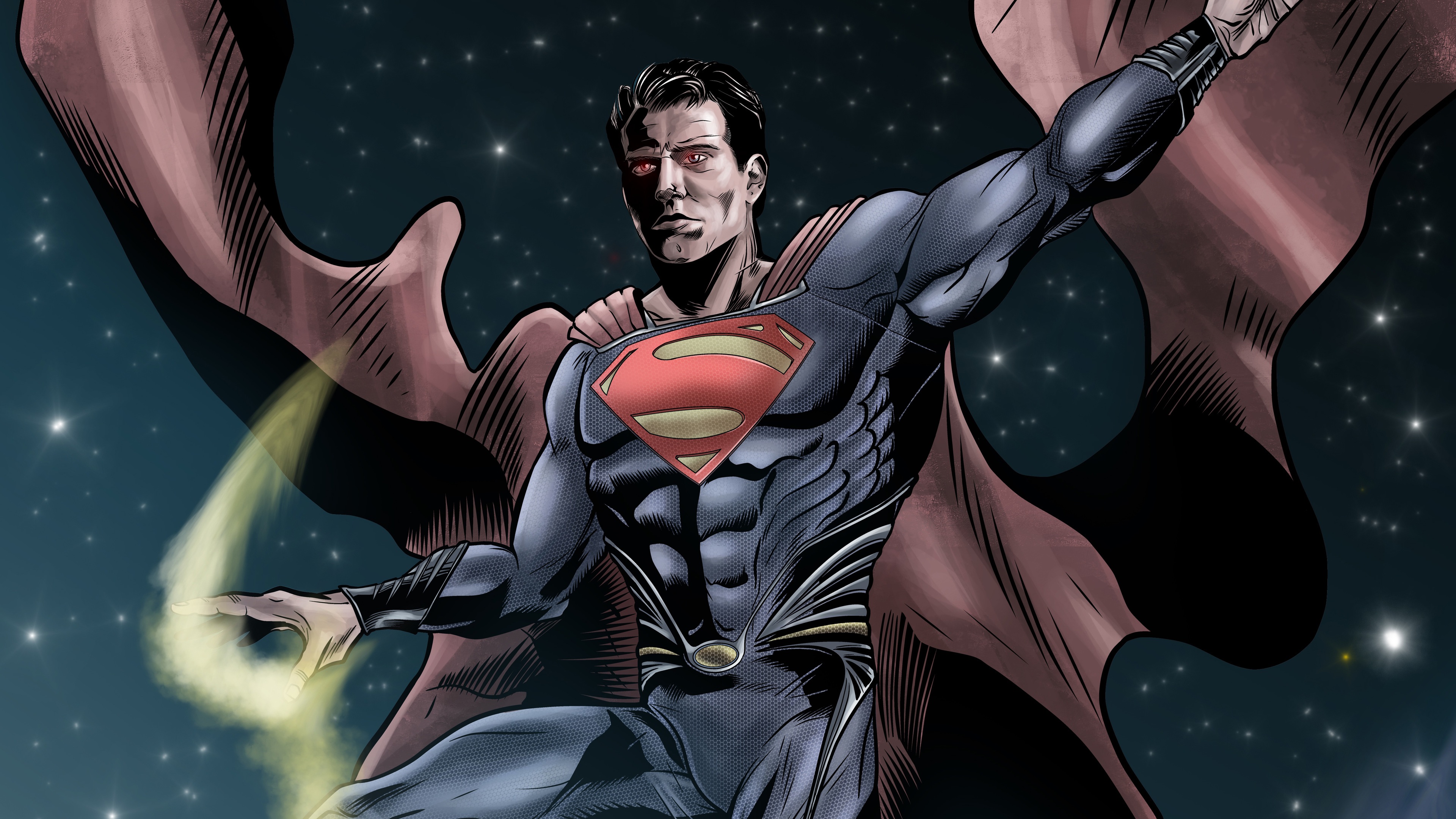 Wallpaper 4k Superman Man Of Steel Digital Art Wallpaper