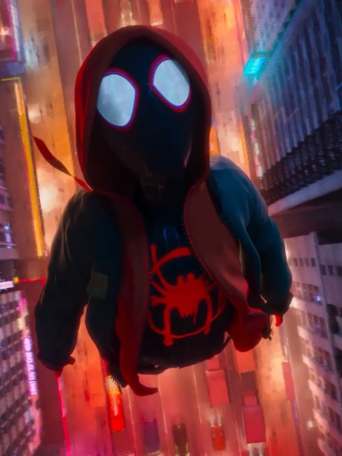 Wallpaper 4k Miles Morales In Spider Man Into The Spider Verse Movie 2018  Wallpaper