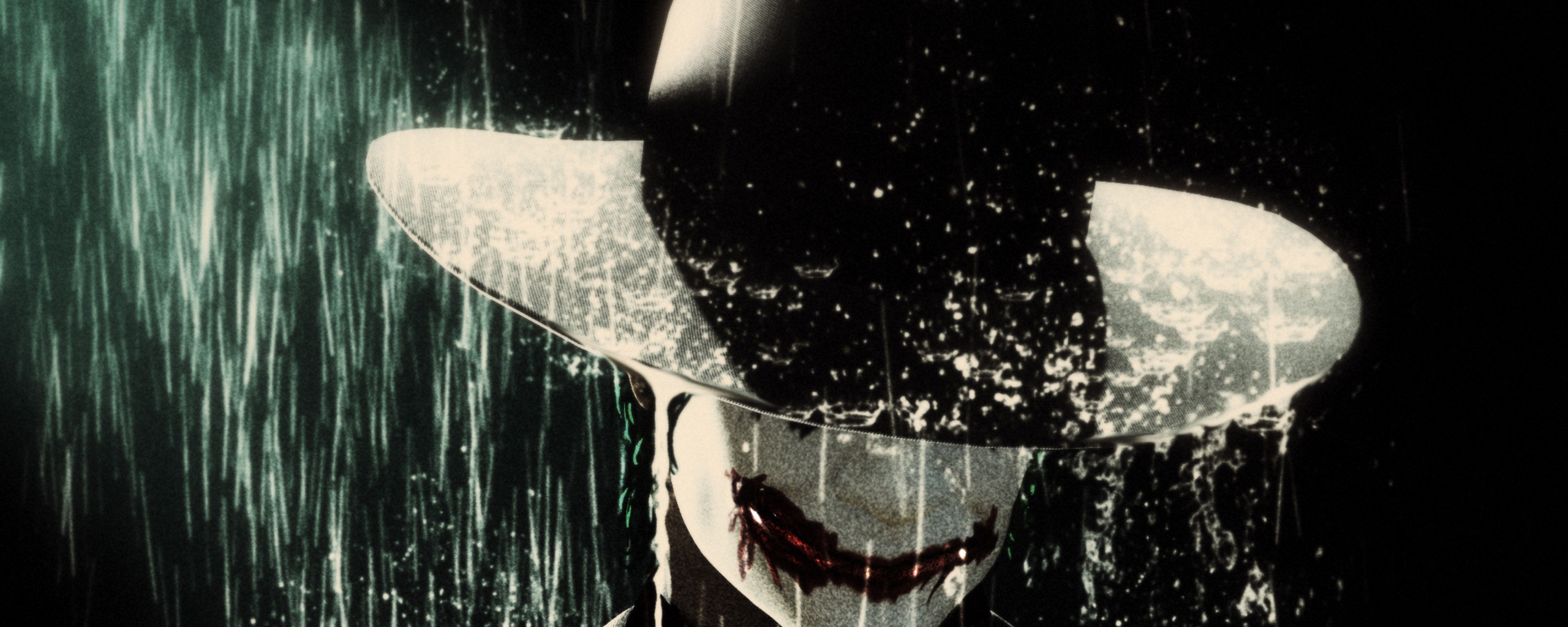 Wallpaper 4k Joker In Rain Wearing Hat 4k Wallpaper