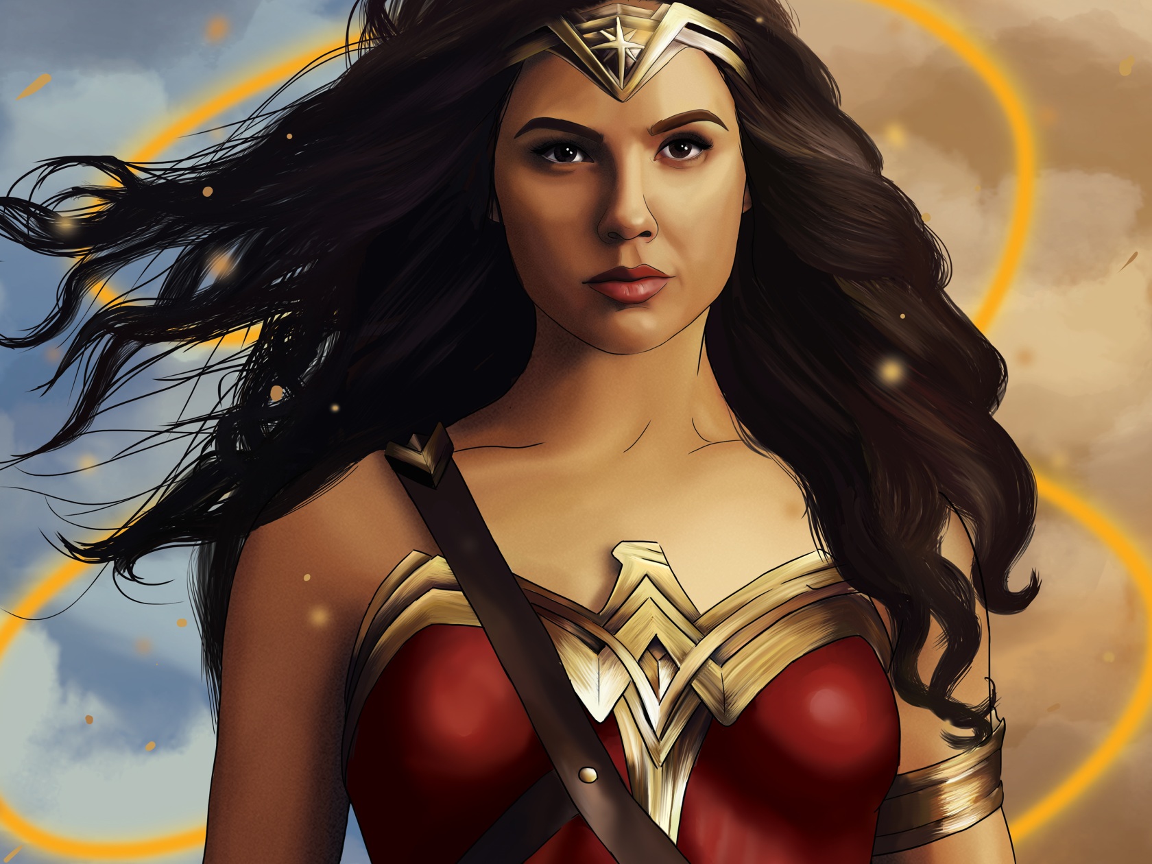 Wonder Woman 4k Artworks Wallpaper 4K
