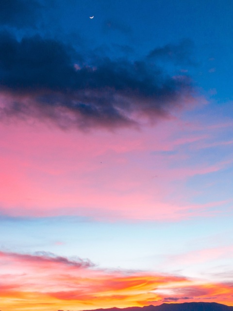 Colorful Sunset Sky 4k Wallpaper 4K