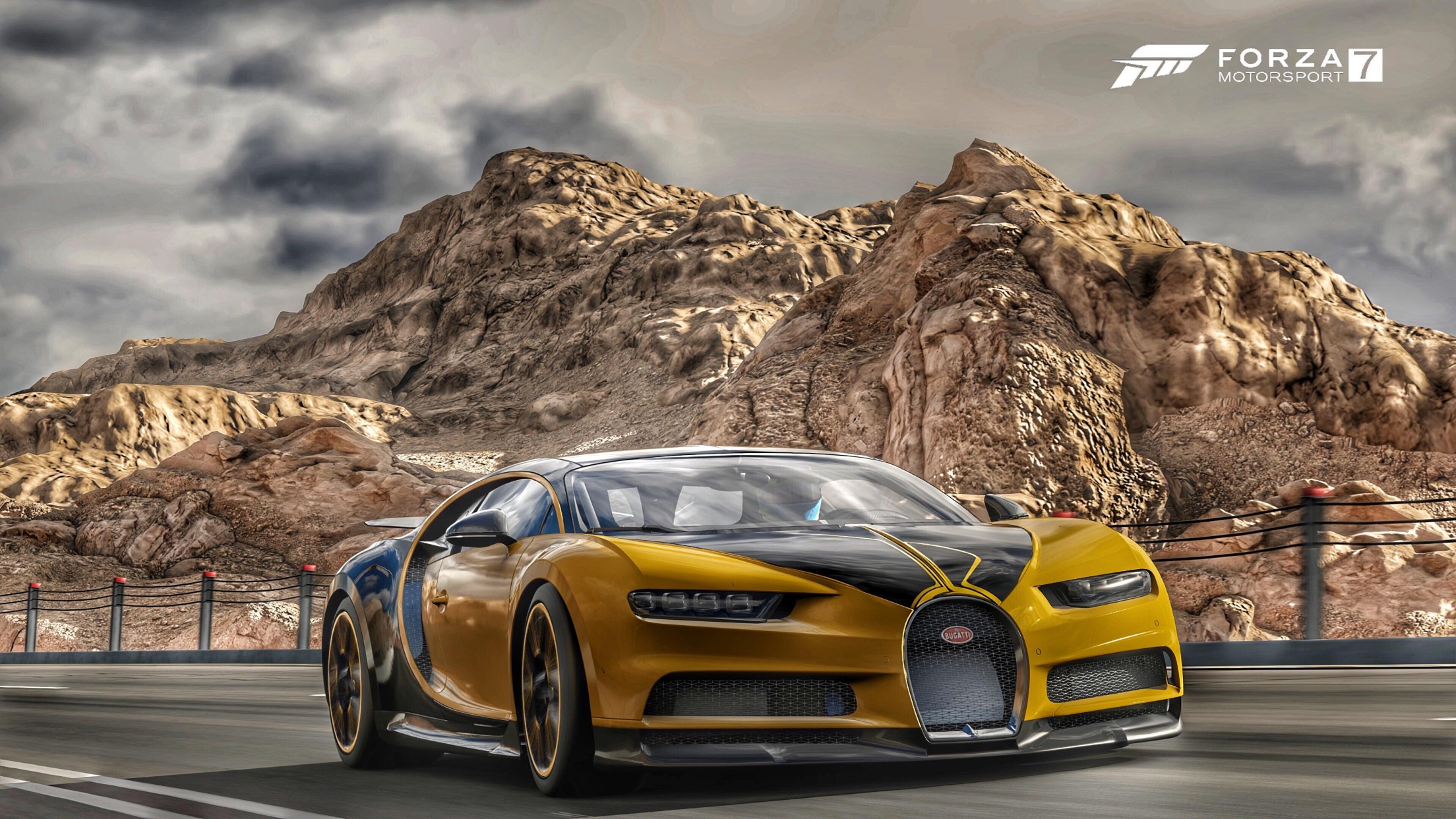 Wallpaper 4k Bugatti Chiron Forza Motorsport 7 4k Wallpaper