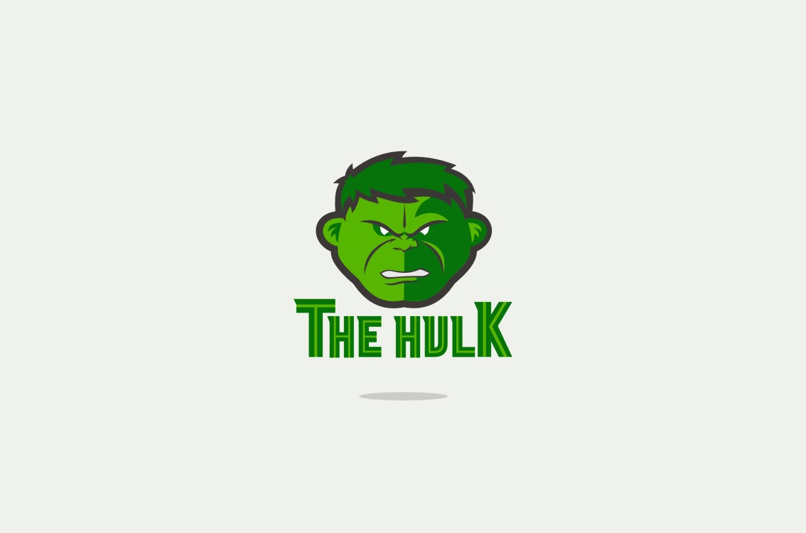 Wallpaper 4k Hulk Minimal Logo Wallpaper