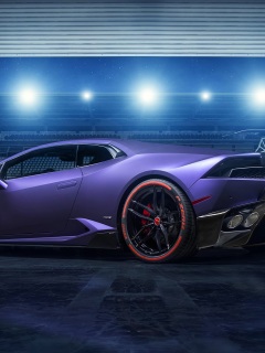 Wallpaper 4k Purple Lamborghini Huracan 2019 Wallpaper