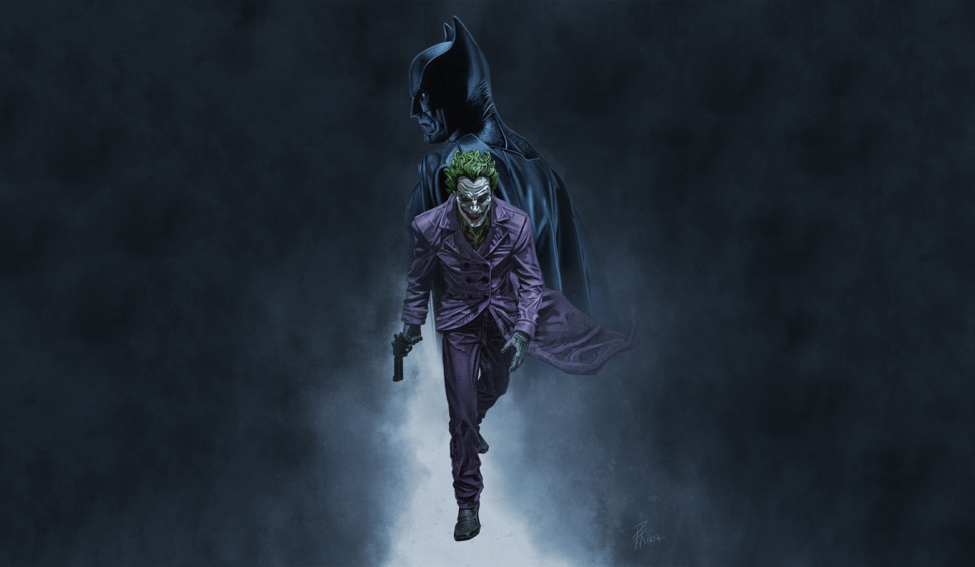 Wallpaper 4k Joker Walking Batman Wallpaper