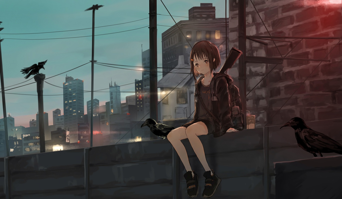 Wallpaper 4k Anime Girl Sitting Alone Roof Sad 10.07.2017 · download anime original alone boy wallpaper anime wallpapers images photos and background for desktop windows 10 macos apple iphone portrait kid boy holding black pen sitting alone and looking down with bored face ,lonely child looking d down at table with sad f. wallpaper 4k anime girl sitting alone