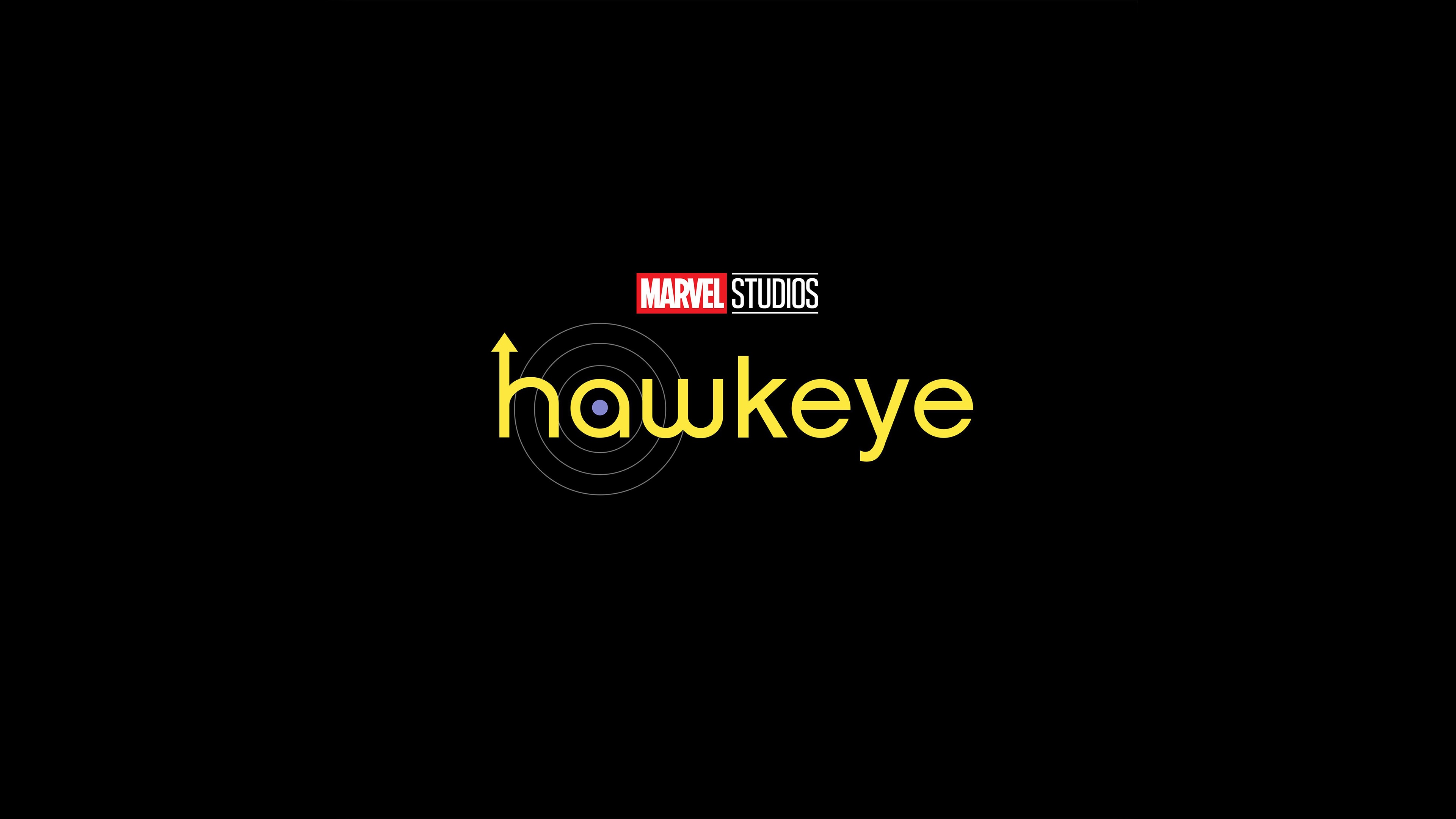 Wallpaper 4k Marvel Hawkeye Logo 2021 Disney Plus Wallpaper
