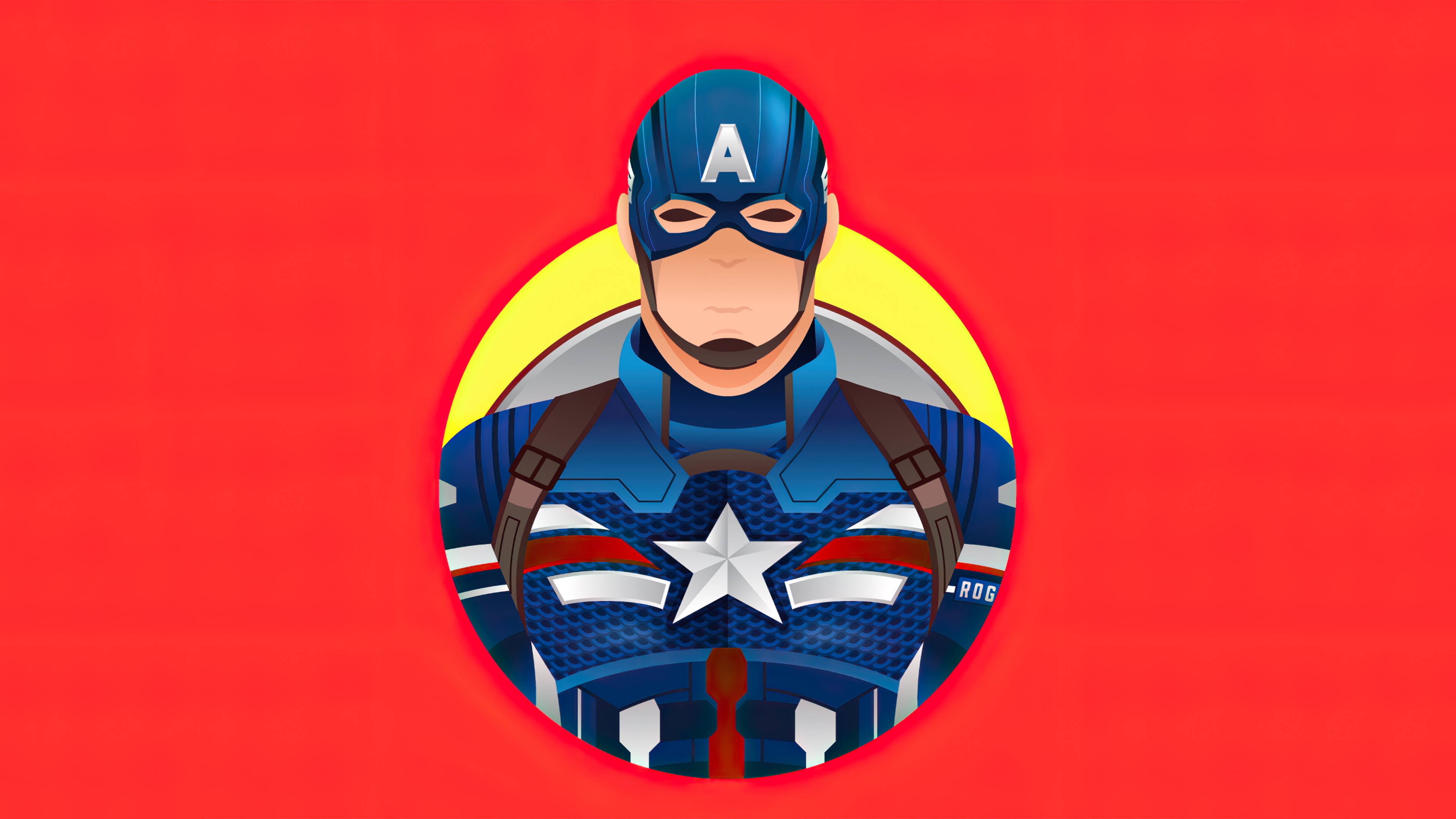 Wallpaper 4k Captain America Minimalism 2020 Wallpaper