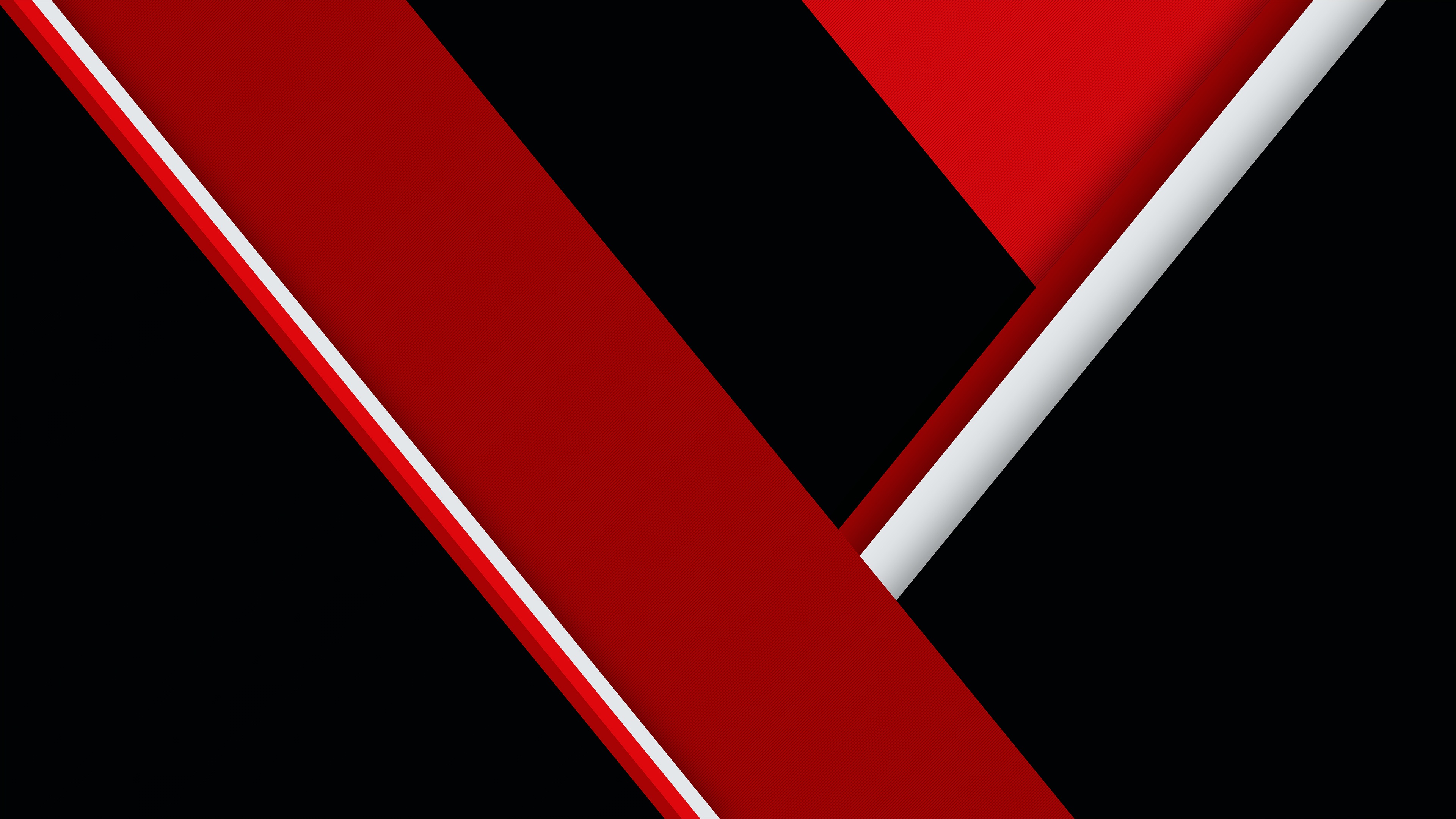 Wallpaper 4k Red Black Texture Shapes Abstract Wallpaper