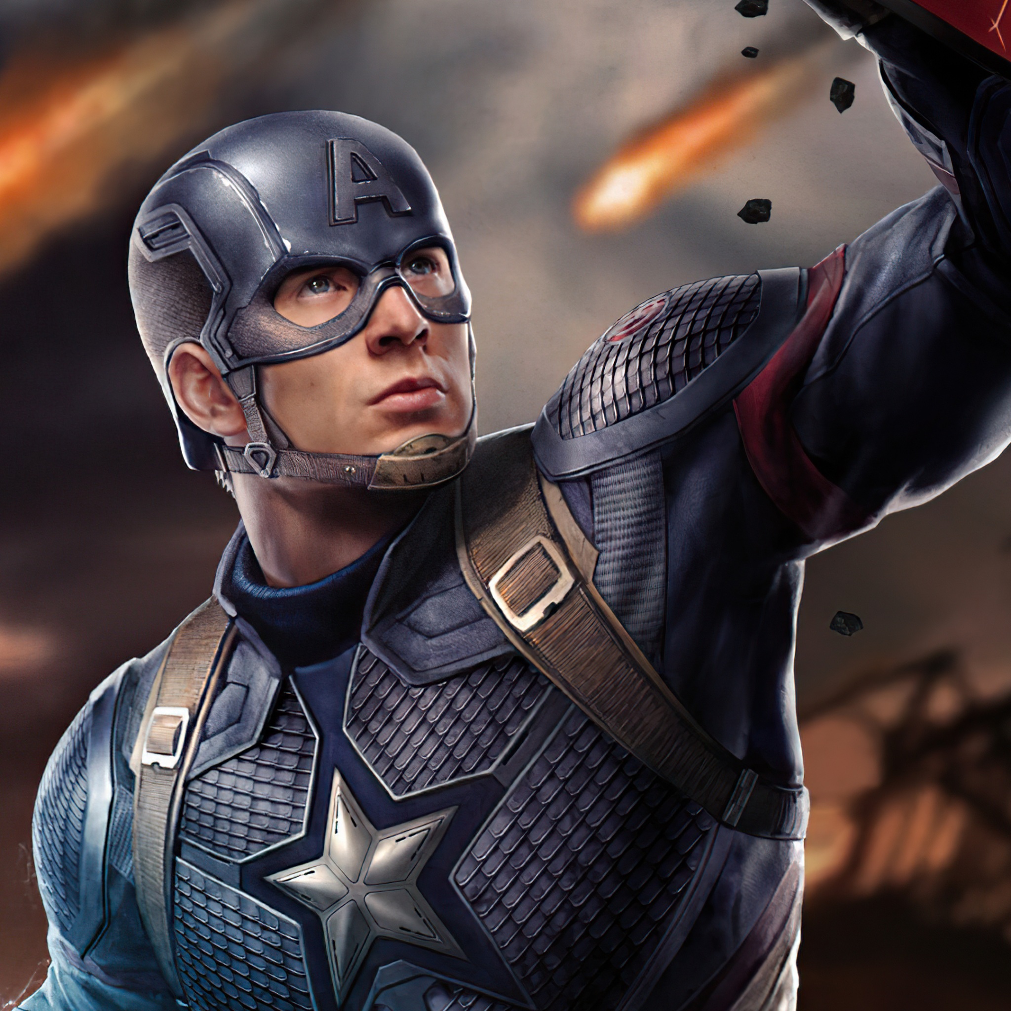 Wallpaper 4k Captain America Shield And Thor Hammer 4k Wallpaper