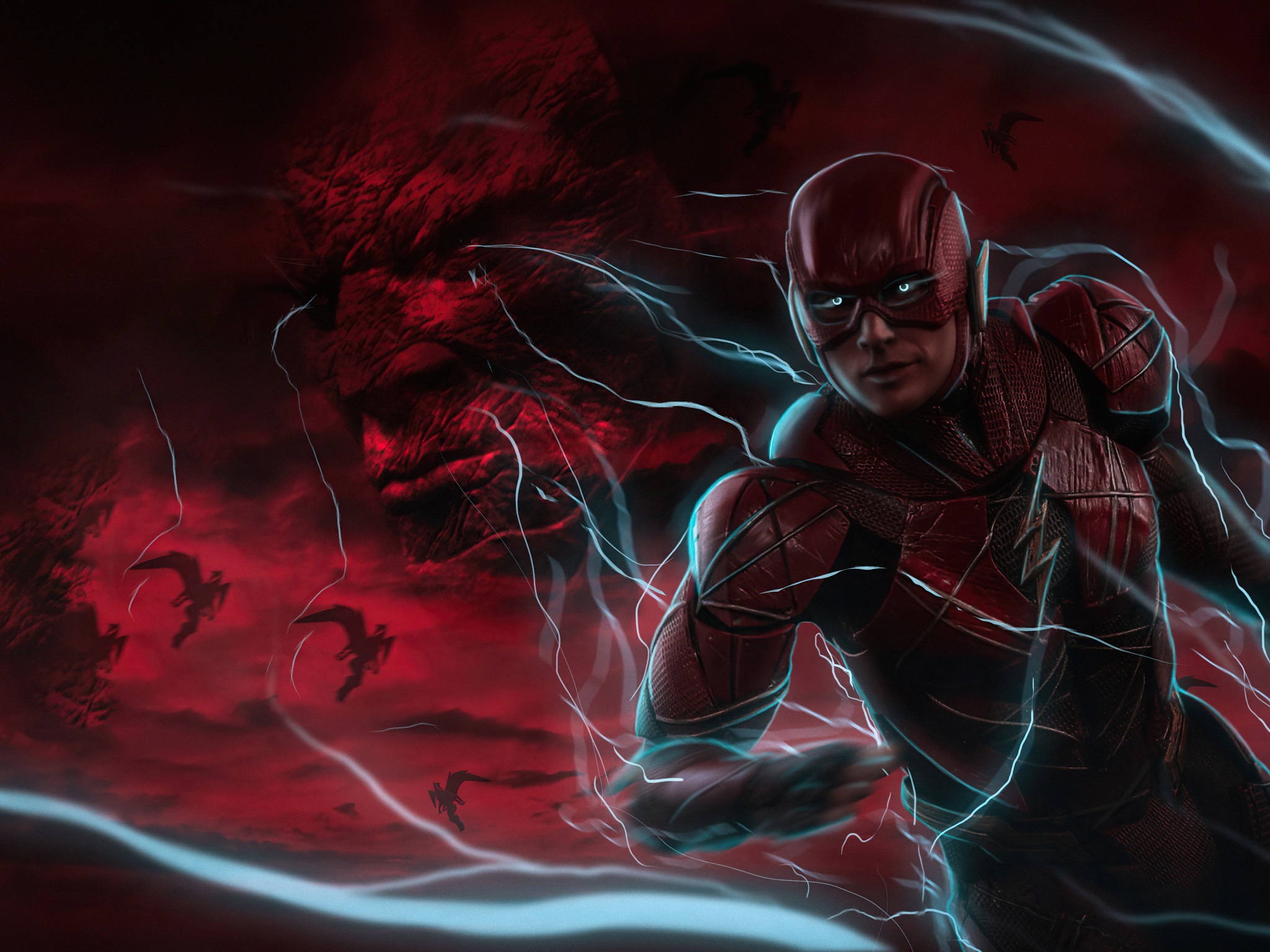 Wallpaper 4k Zack Snyders Justice League Flash 4k Wallpaper