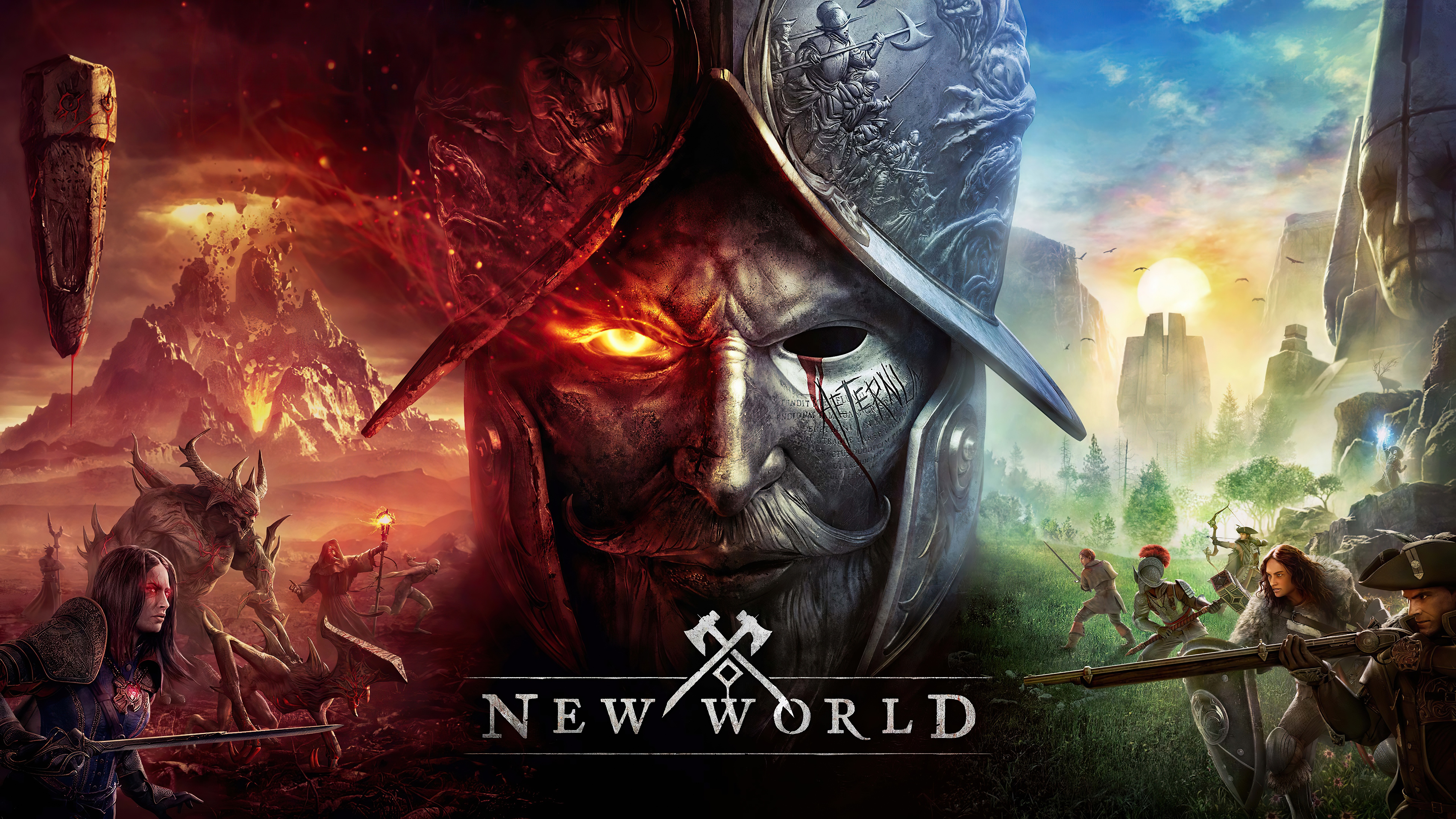 Your new world. New World (игра). New World игра 2020. Обложки игр. New World картинки.