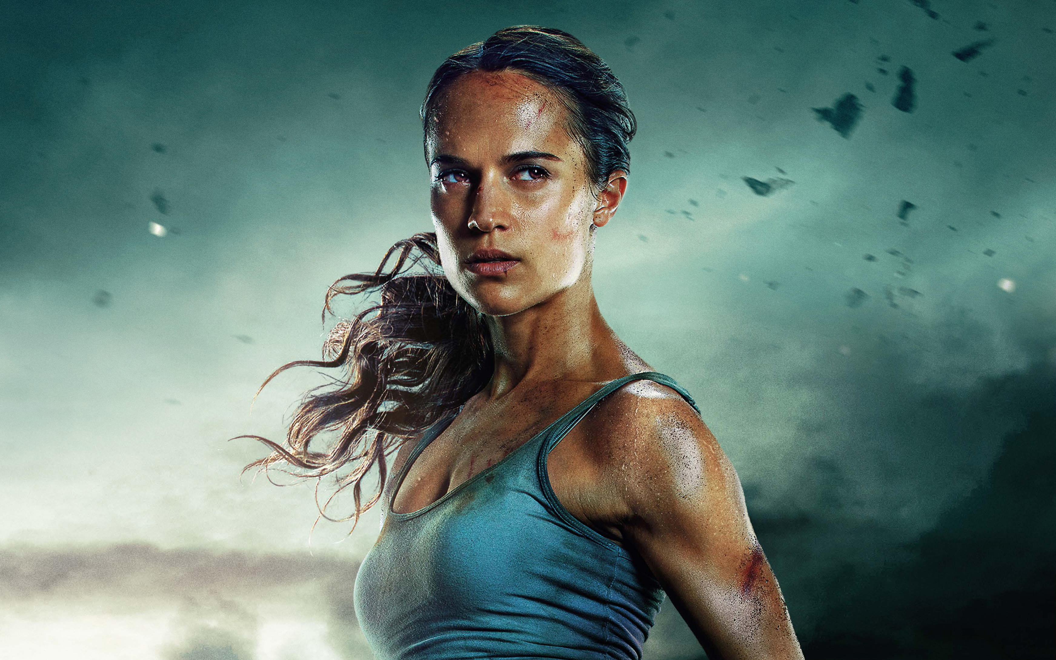 Tomb Raider: Alicia Vikander, que interpreta Lara Croft, dá