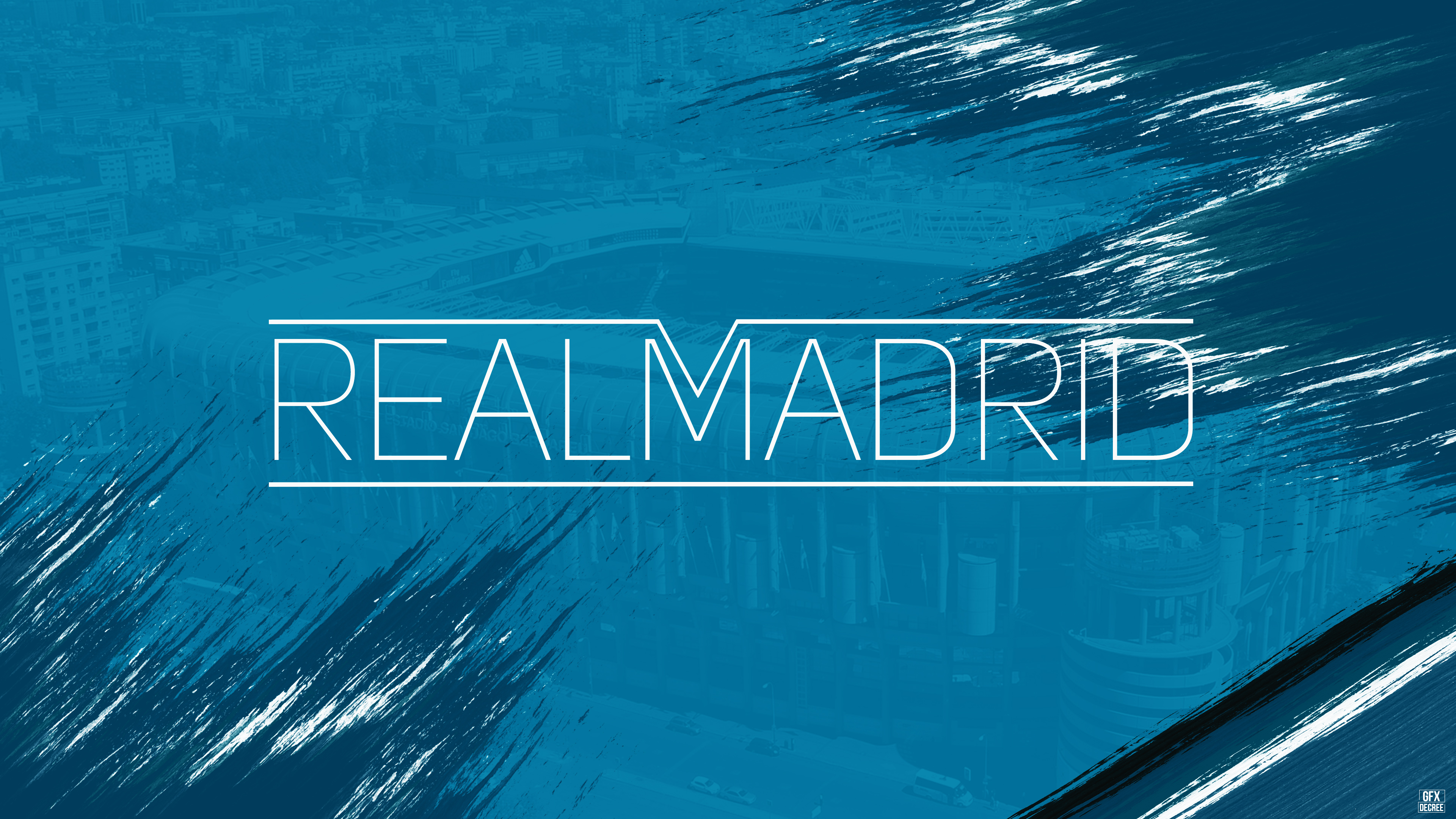 Wallpaper 4k Real Madrid CF Football club 4K Wallpaper