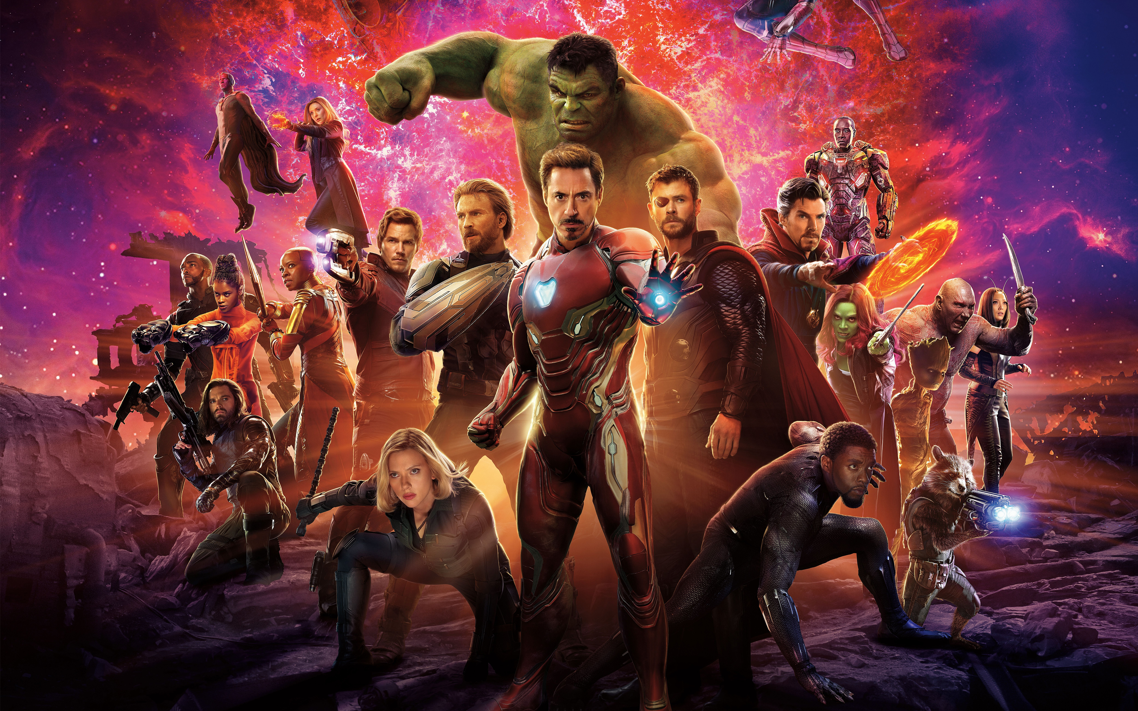 Wallpaper 4k Avengers Infinity War 2018 4k 8k Wallpaper