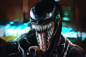 Venom Movie Art 300x200 - Venom Movie Art - Wallpapers, Venom wallpapers, venom artwork, venom 2018 wallpaper, venom, tomy hardy, spiderman infinity war wallpapers, 4k