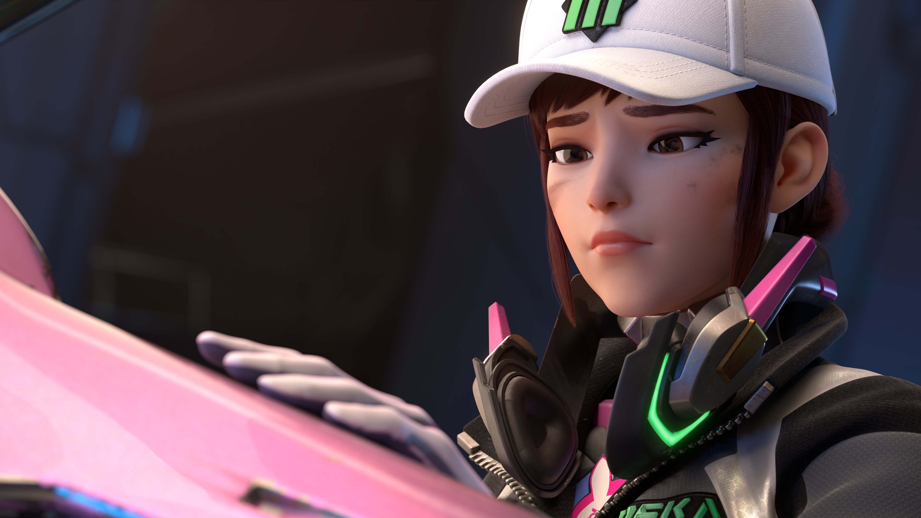 dva overwatch casual iPhone SE Wallpapers Free Download