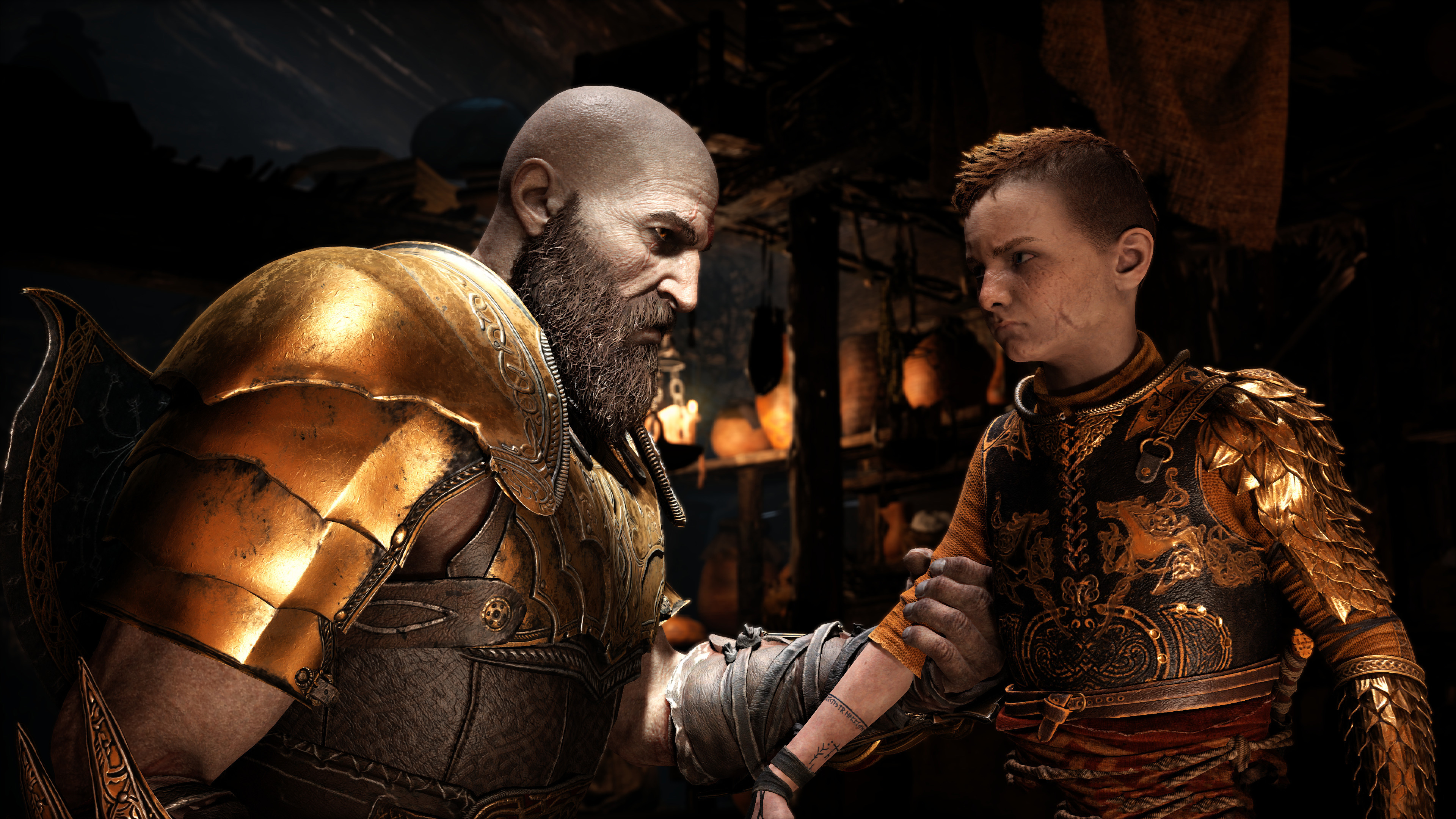 Wallpaper 4k 4k God Of War 4 Kratos And Atreus 4k Wallpapers Games Wallpapers God Of War 4 Wallpapers God Of War Wallpapers Hd Wallpapers Kratos Wallpapers Ps Games Wallpapers