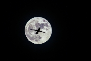 airplane moon flight bw 4k 1536016621 300x200 - airplane, moon, flight, bw 4k - Moon, Flight, Airplane