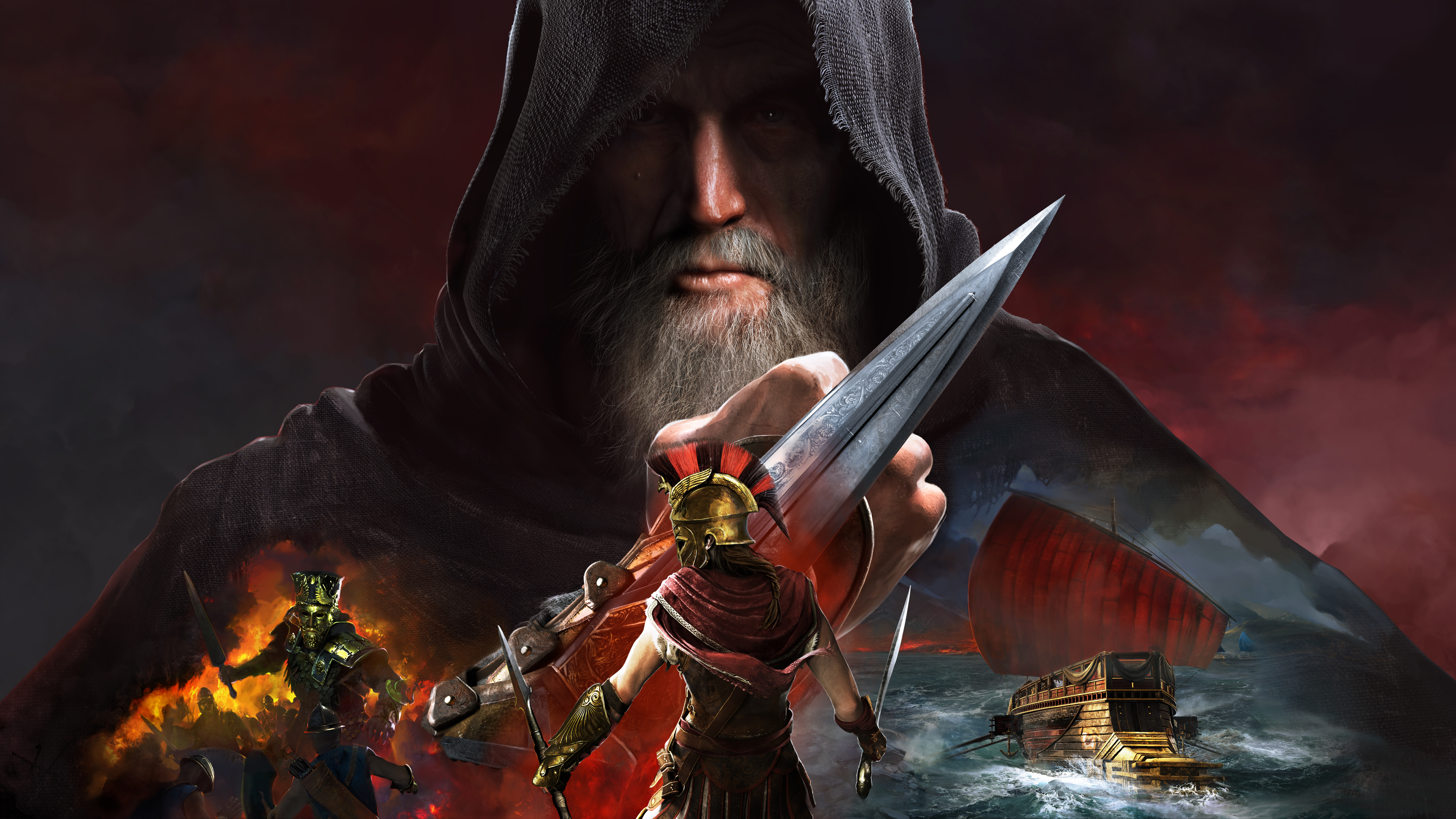 Wallpaper 4k Assassins Creed Odyssey 8k Game Wallpaper