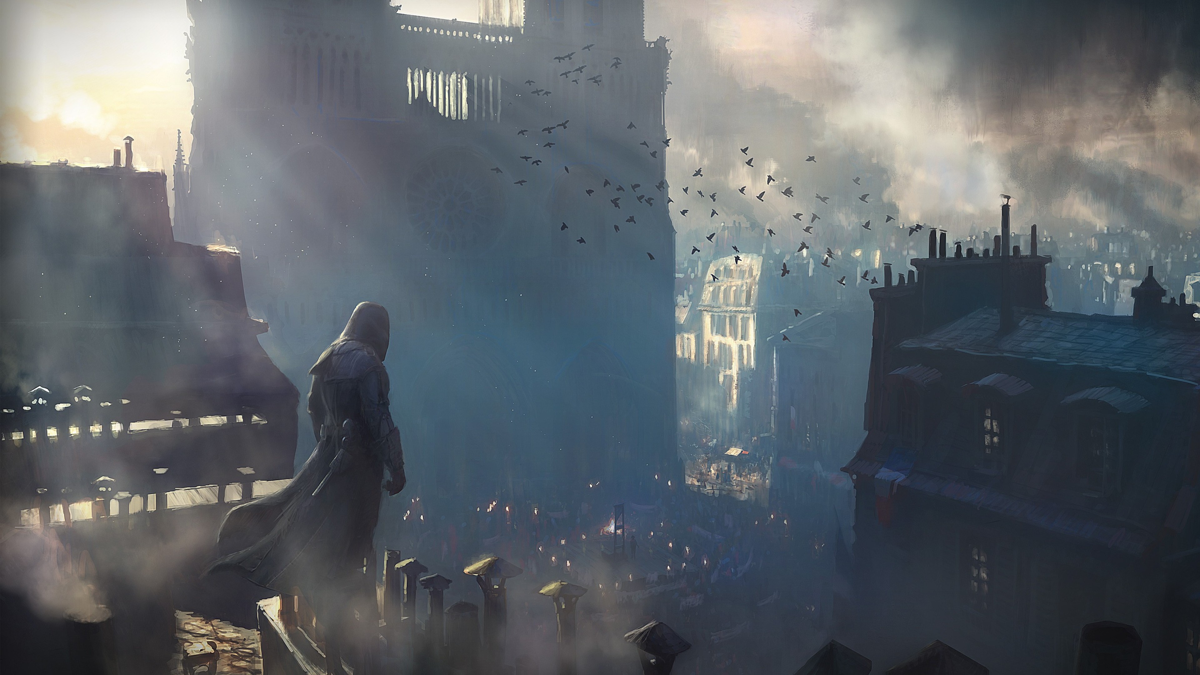 Wallpaper 4k Assassins Creed Unity Game Desktop Wallpaper