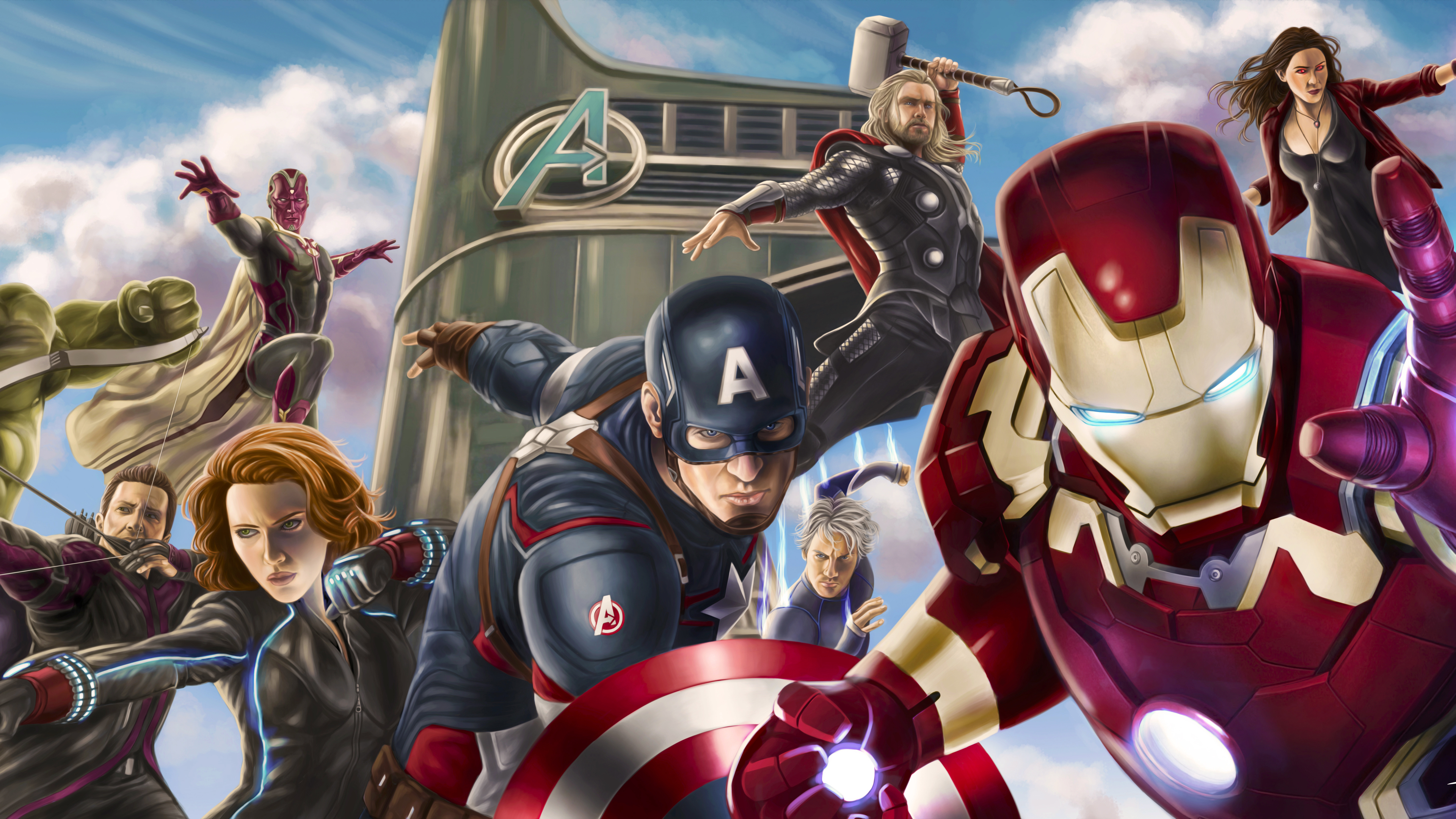 TV Show Marvels Avengers Assemble 4k Ultra HD Wallpaper