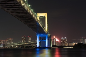 bridge night city bay tokyo japan 4k 1538066671 300x200 - bridge, night city, bay, tokyo, japan 4k - night city, bridge, Bay